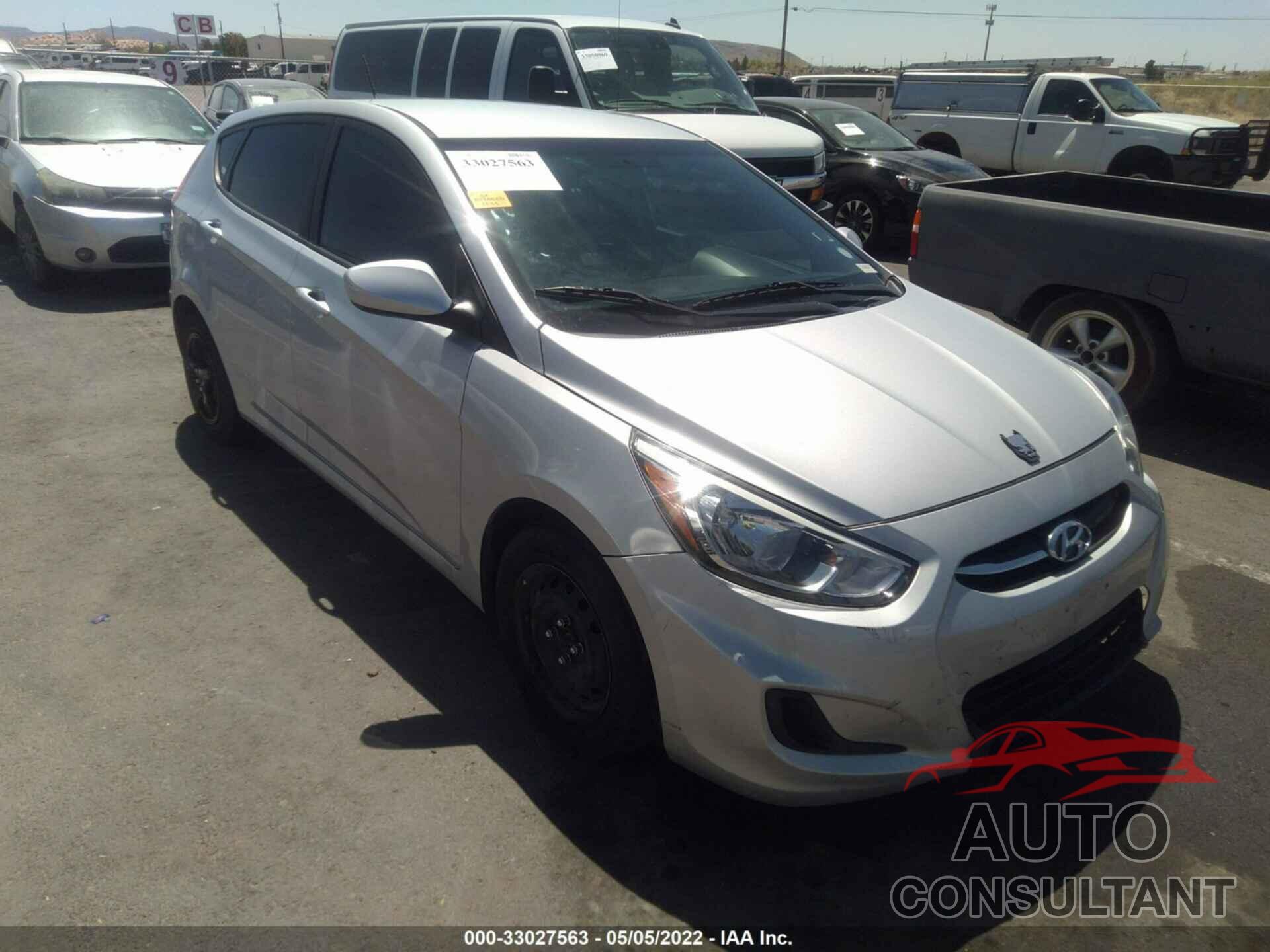 HYUNDAI ACCENT 2017 - KMHCT5AE5HU348534