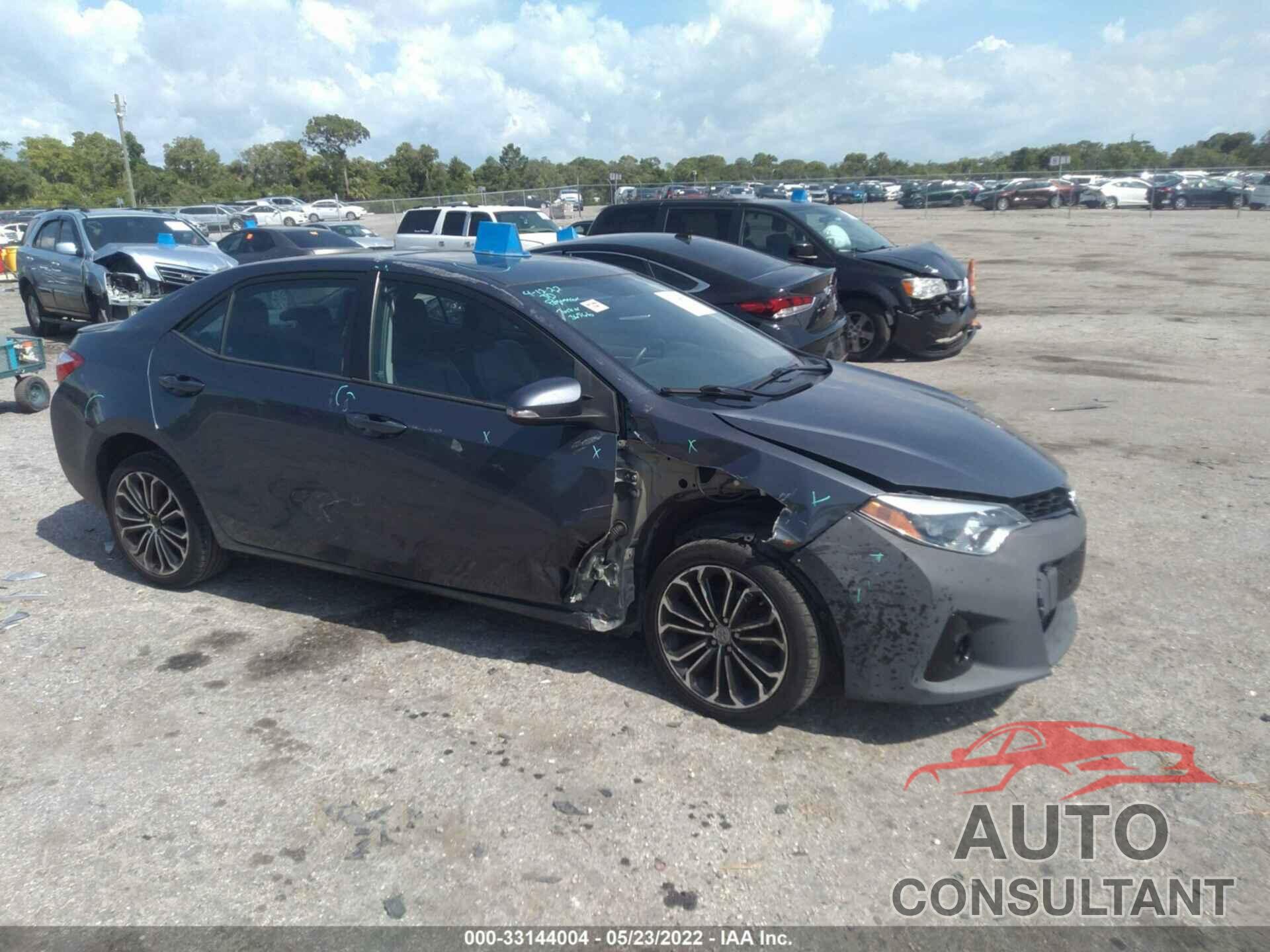TOYOTA COROLLA 2016 - 2T1BURHE8GC697287