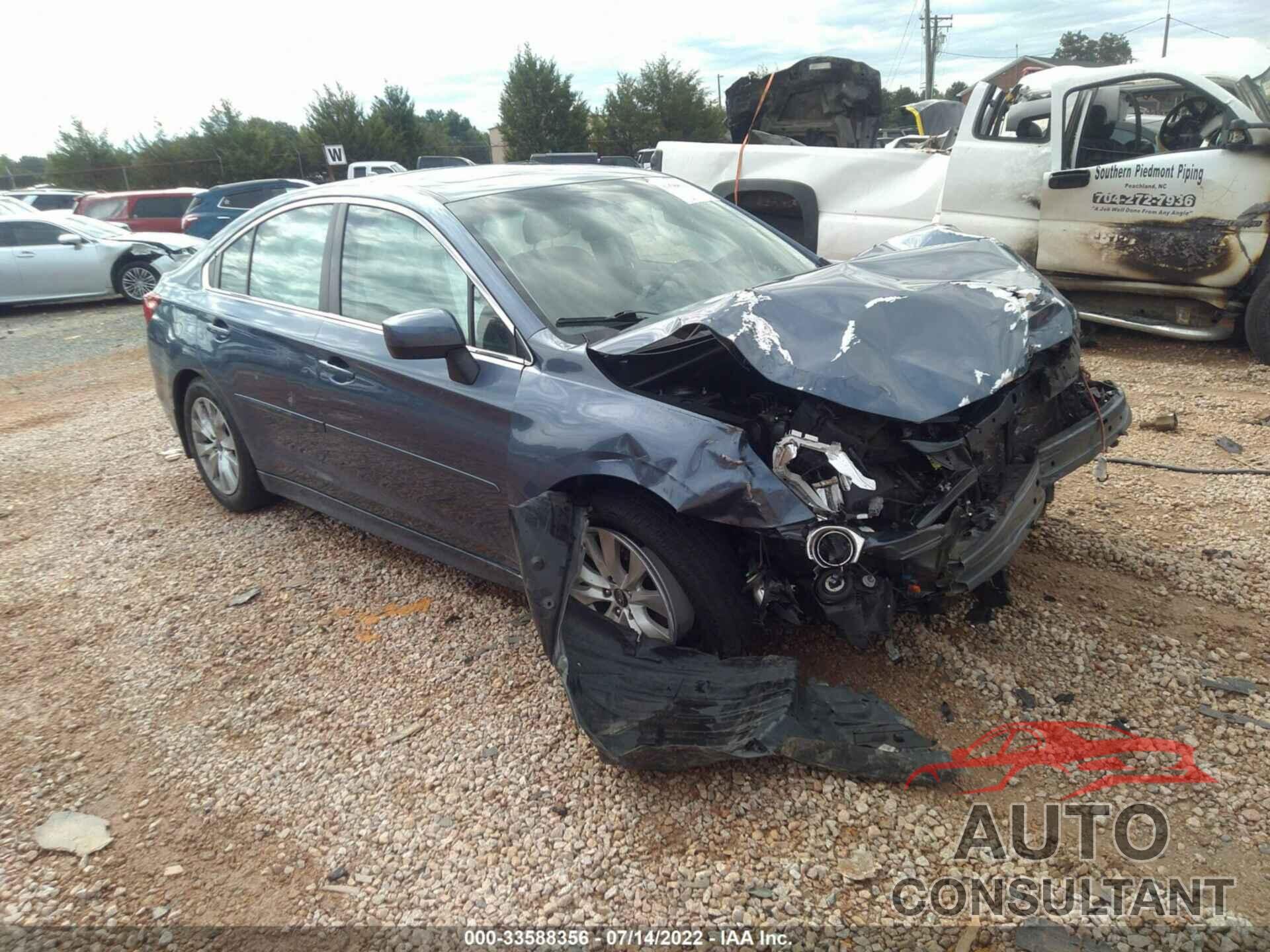 SUBARU LEGACY 2016 - 4S3BNBD64G3024976