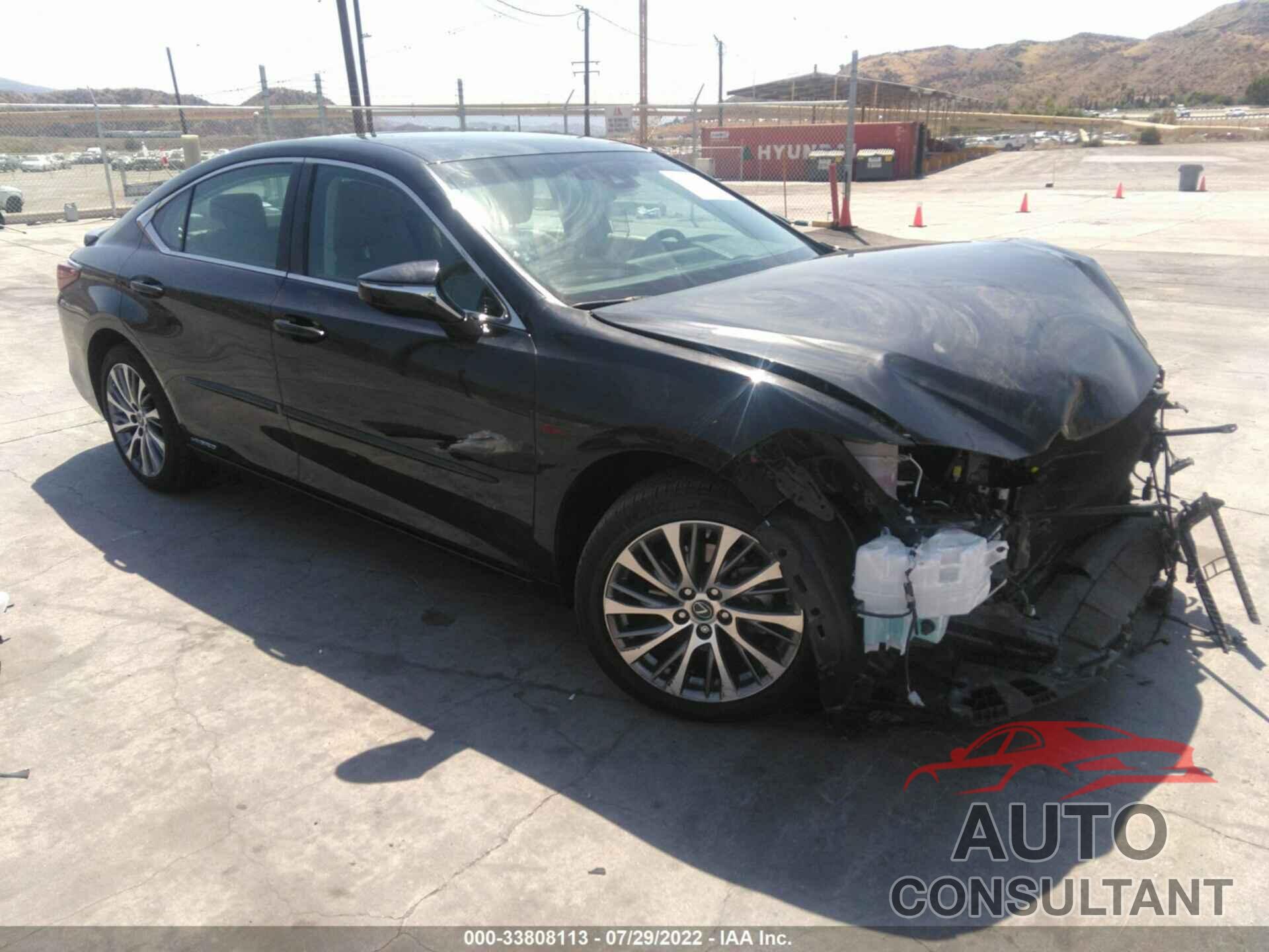 LEXUS ES 2020 - 58AD21B14LU008689