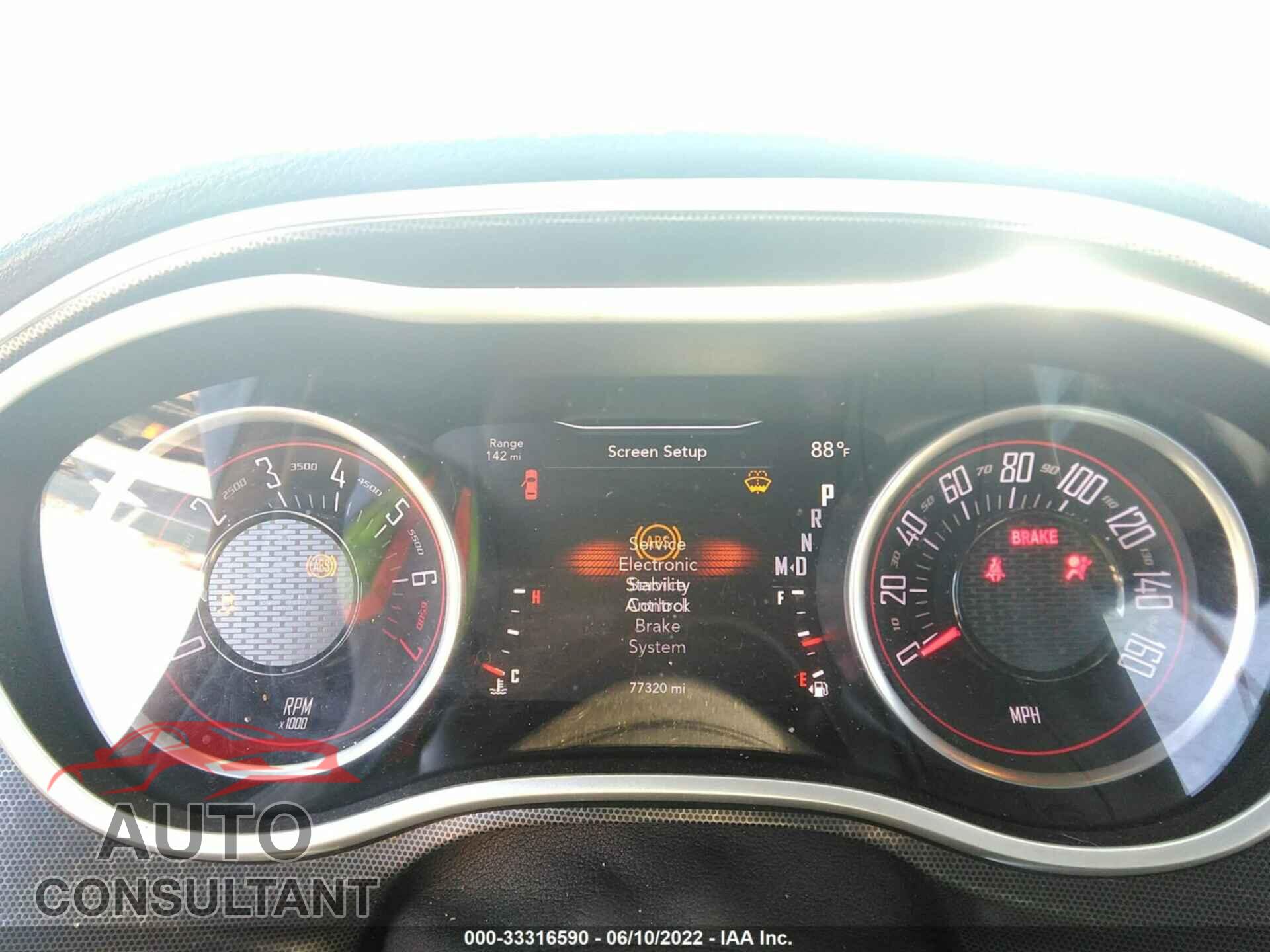 DODGE CHALLENGER 2016 - 2C3CDZAG4GH316514
