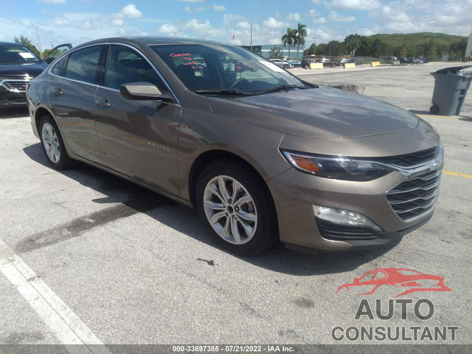 CHEVROLET MALIBU 2020 - 1G1ZD5ST2LF041045