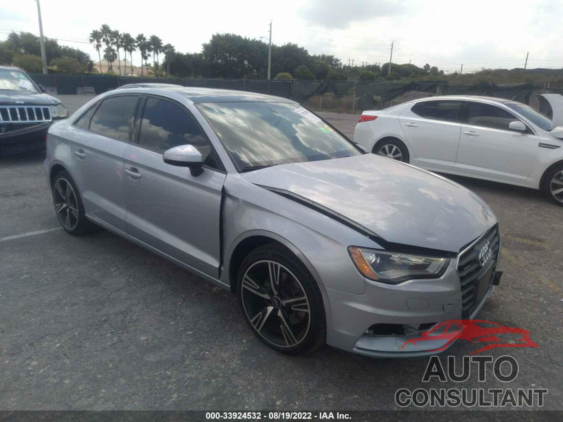 AUDI A3 2016 - WAUB8GFF0G1026928