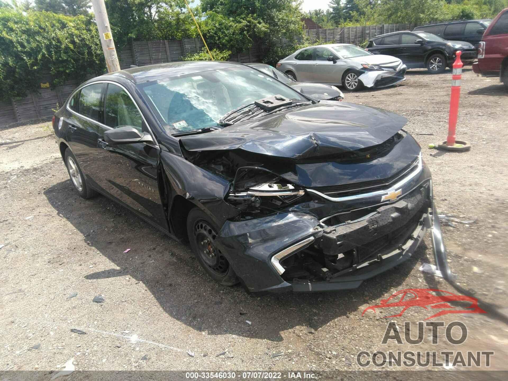 CHEVROLET MALIBU 2017 - 1G1ZB5ST3HF252008