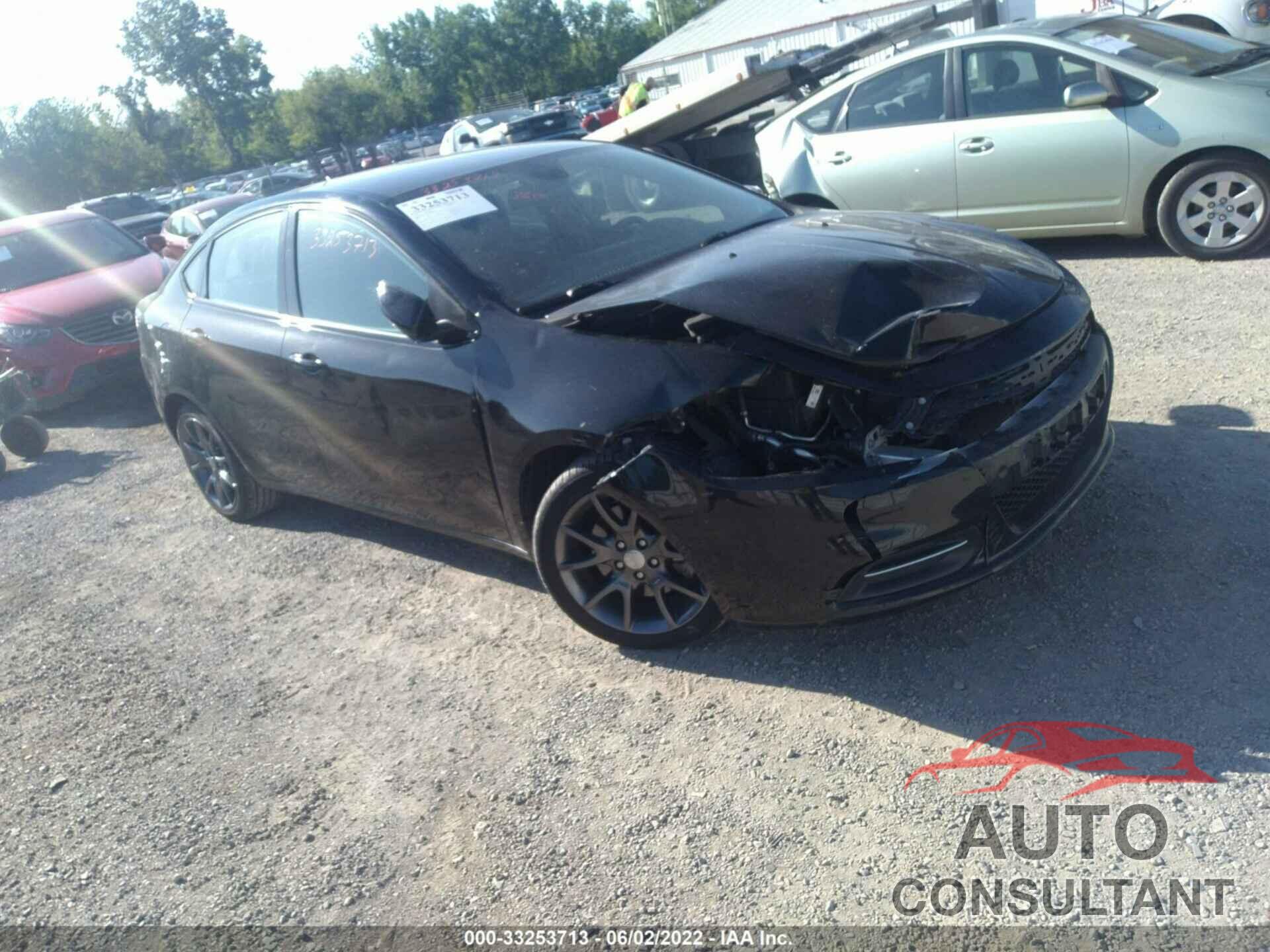 DODGE DART 2016 - 1C3CDFAA3GD668121