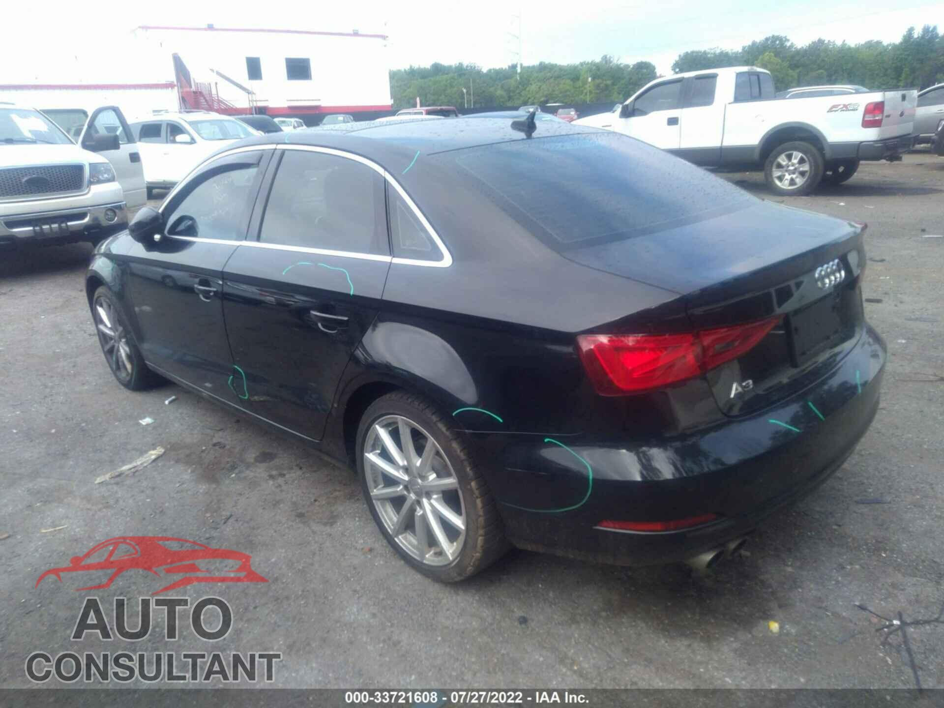 AUDI A3 2016 - WAUC7GFF7G1009857