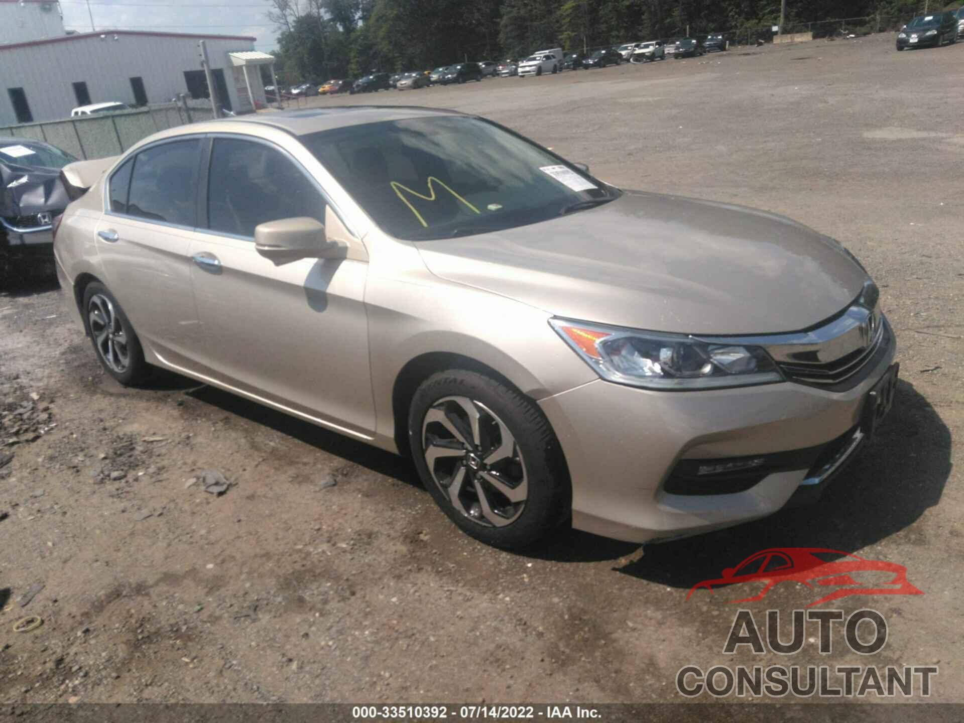 HONDA ACCORD SEDAN 2017 - 1HGCR2F78HA217726