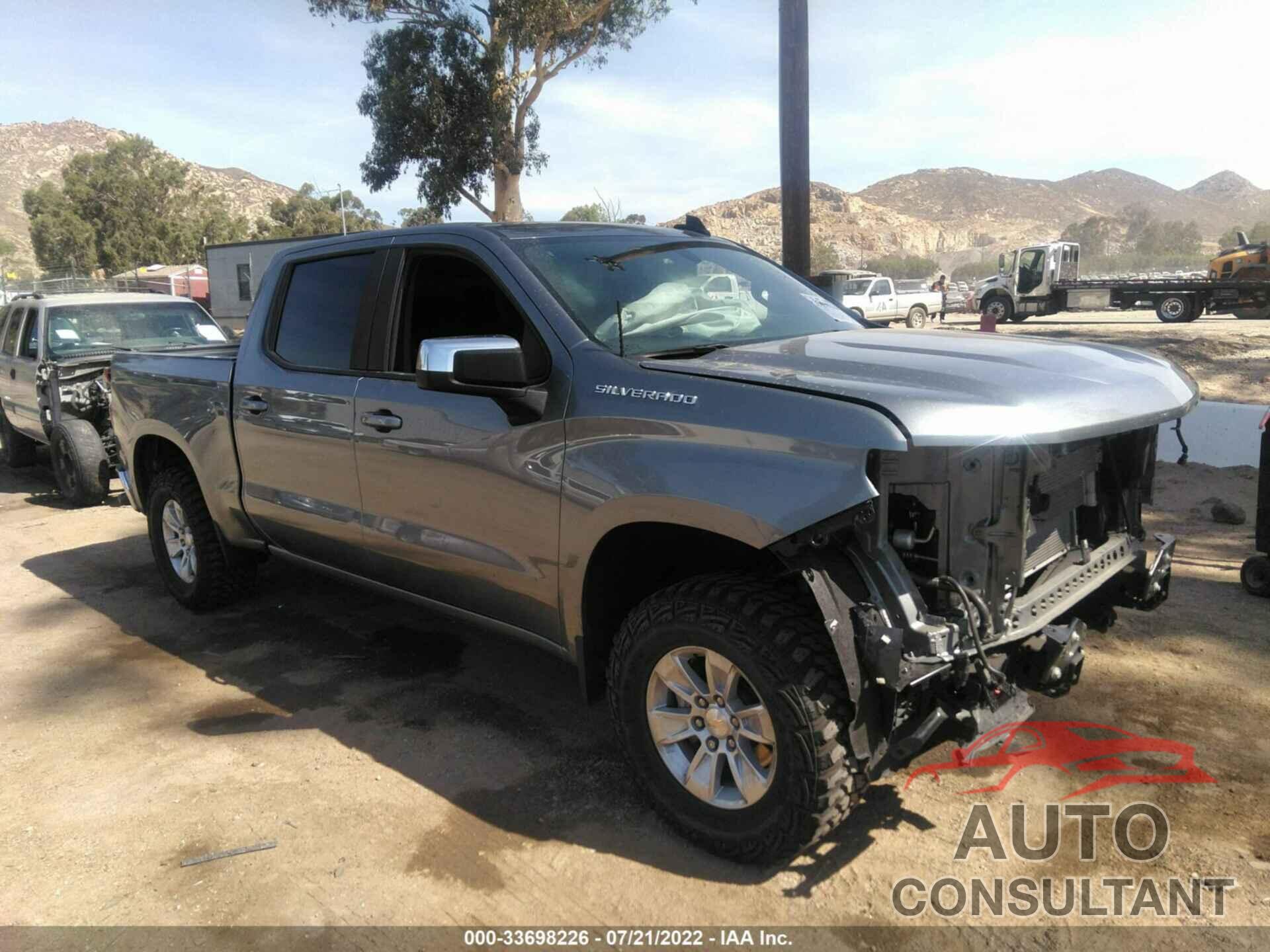CHEVROLET SILVERADO 1500 2021 - 1GCPWCED6MZ222263
