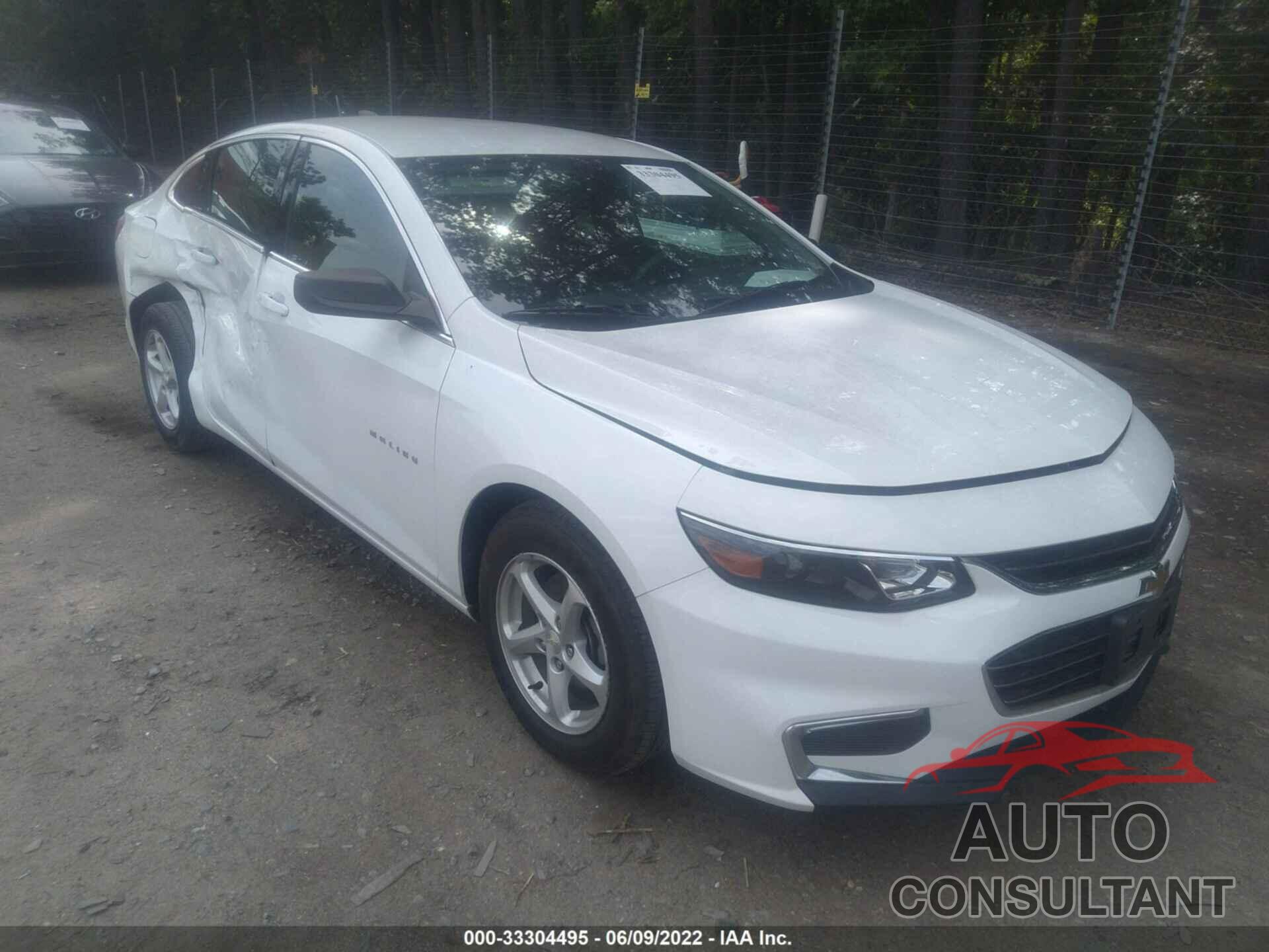 CHEVROLET MALIBU 2017 - 1G1ZB5ST5HF221505