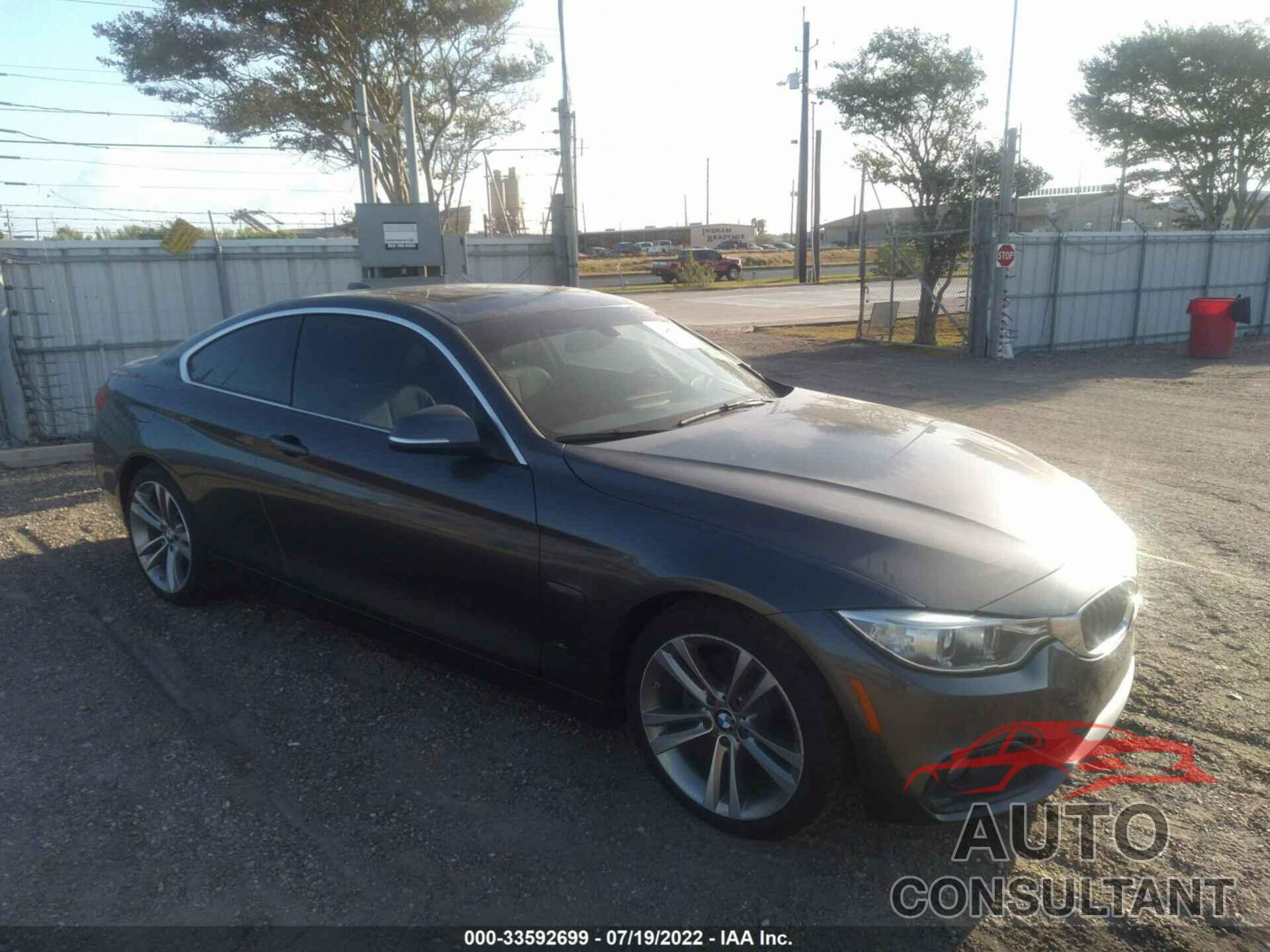 BMW 4 SERIES 2017 - WBA4R7C56HK876446