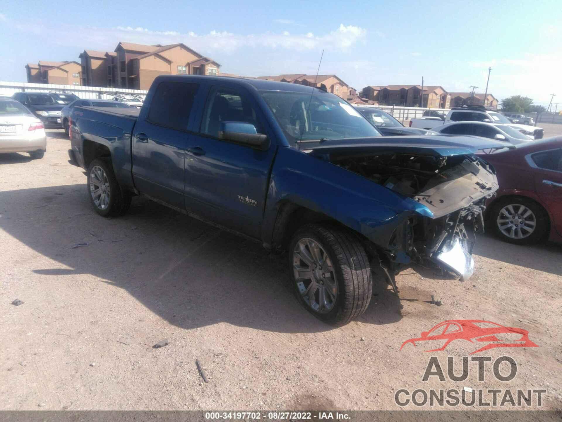 CHEVROLET SILVERADO 1500 2017 - 3GCUKREC7HG313900