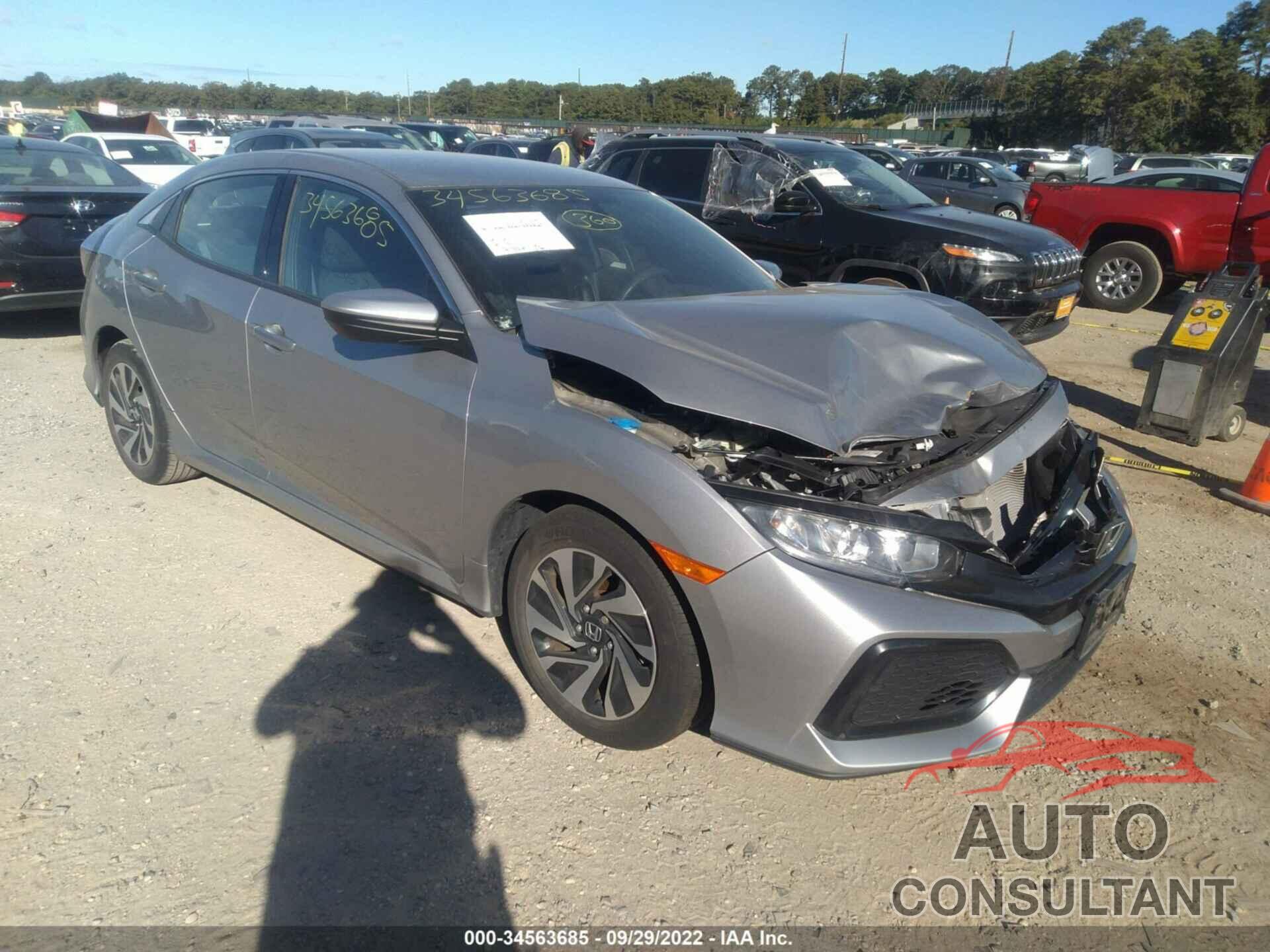HONDA CIVIC HATCHBACK 2018 - SHHFK7H29JU422210