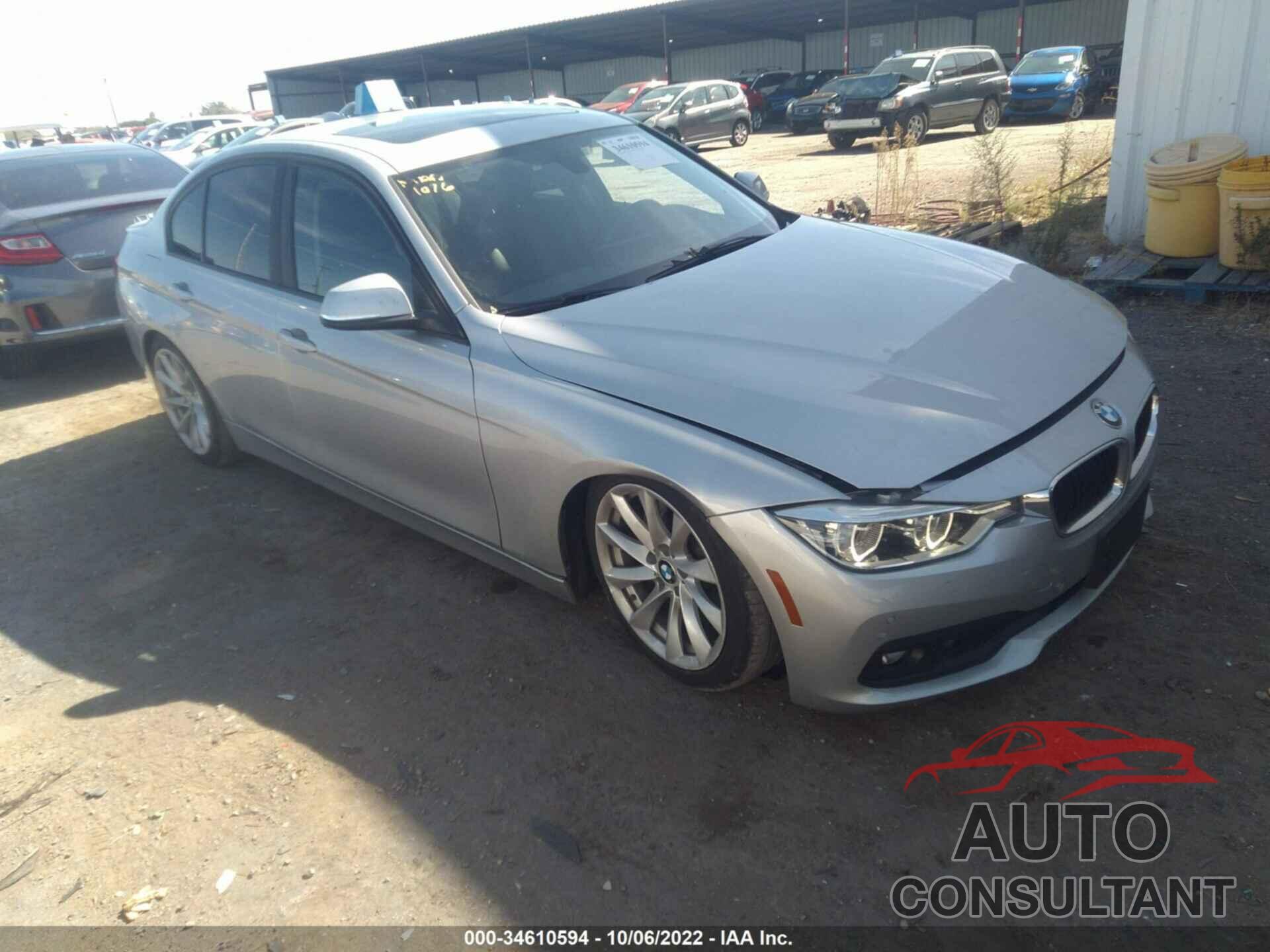 BMW 3 SERIES 2018 - WBA8A3C5XJA492389