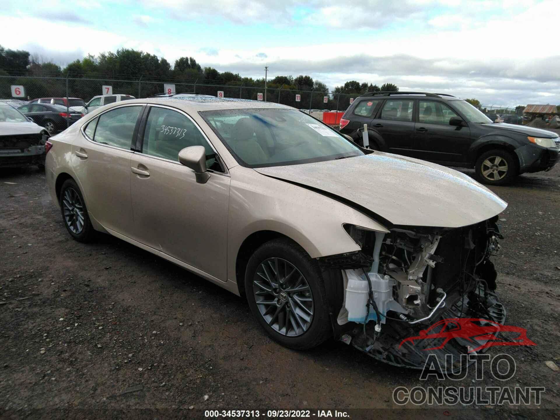 LEXUS ES 2018 - 58ABK1GG9JU116100