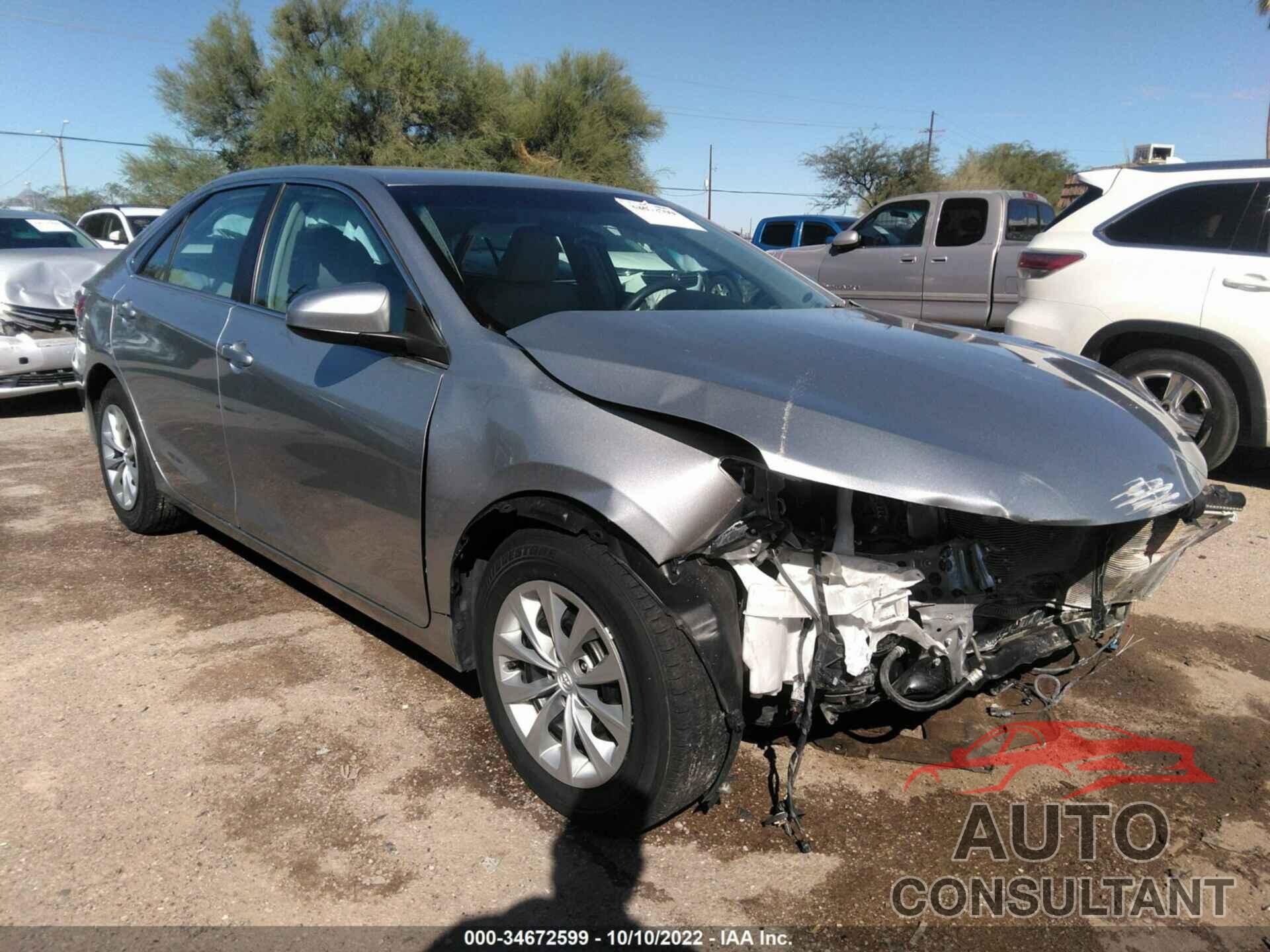TOYOTA CAMRY 2016 - 4T1BF1FKXGU219116