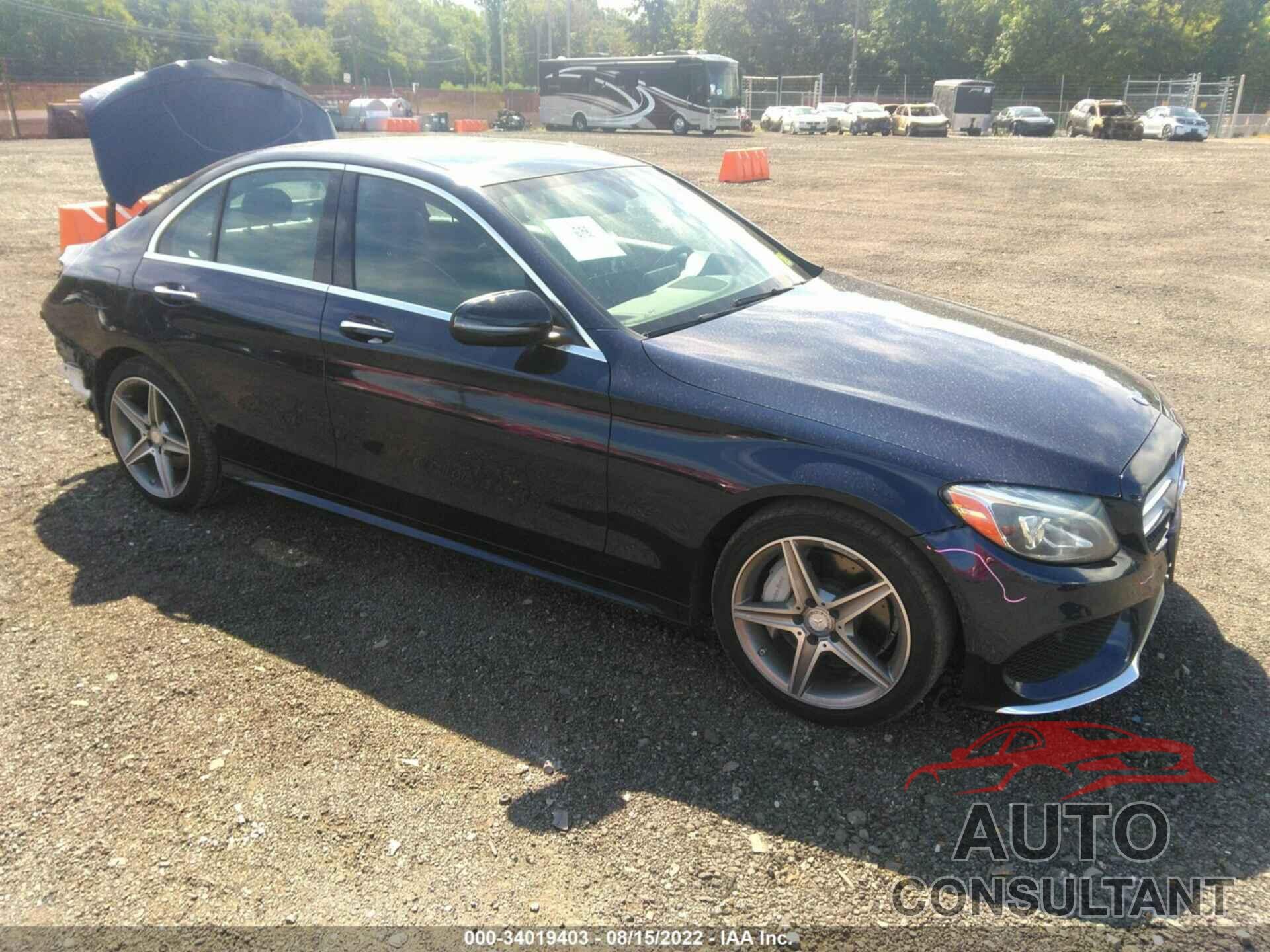 MERCEDES-BENZ C-CLASS 2016 - 55SWF4KB2GU163449