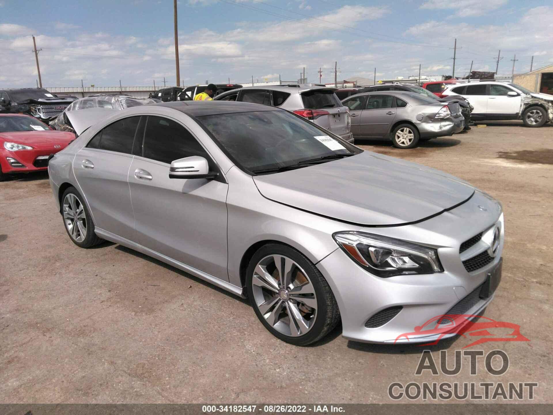 MERCEDES-BENZ CLA 2018 - WDDSJ4EB2JN501070
