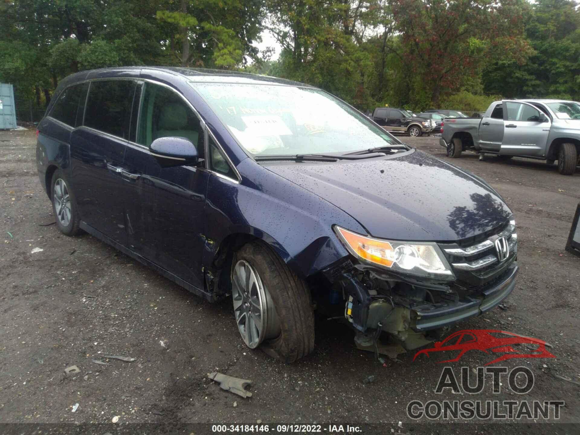 HONDA ODYSSEY 2017 - 5FNRL5H96HB016165