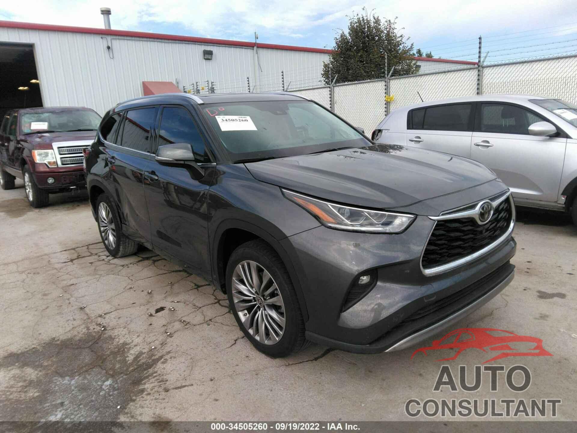 TOYOTA HIGHLANDER 2020 - 5TDFZRAH3LS031205
