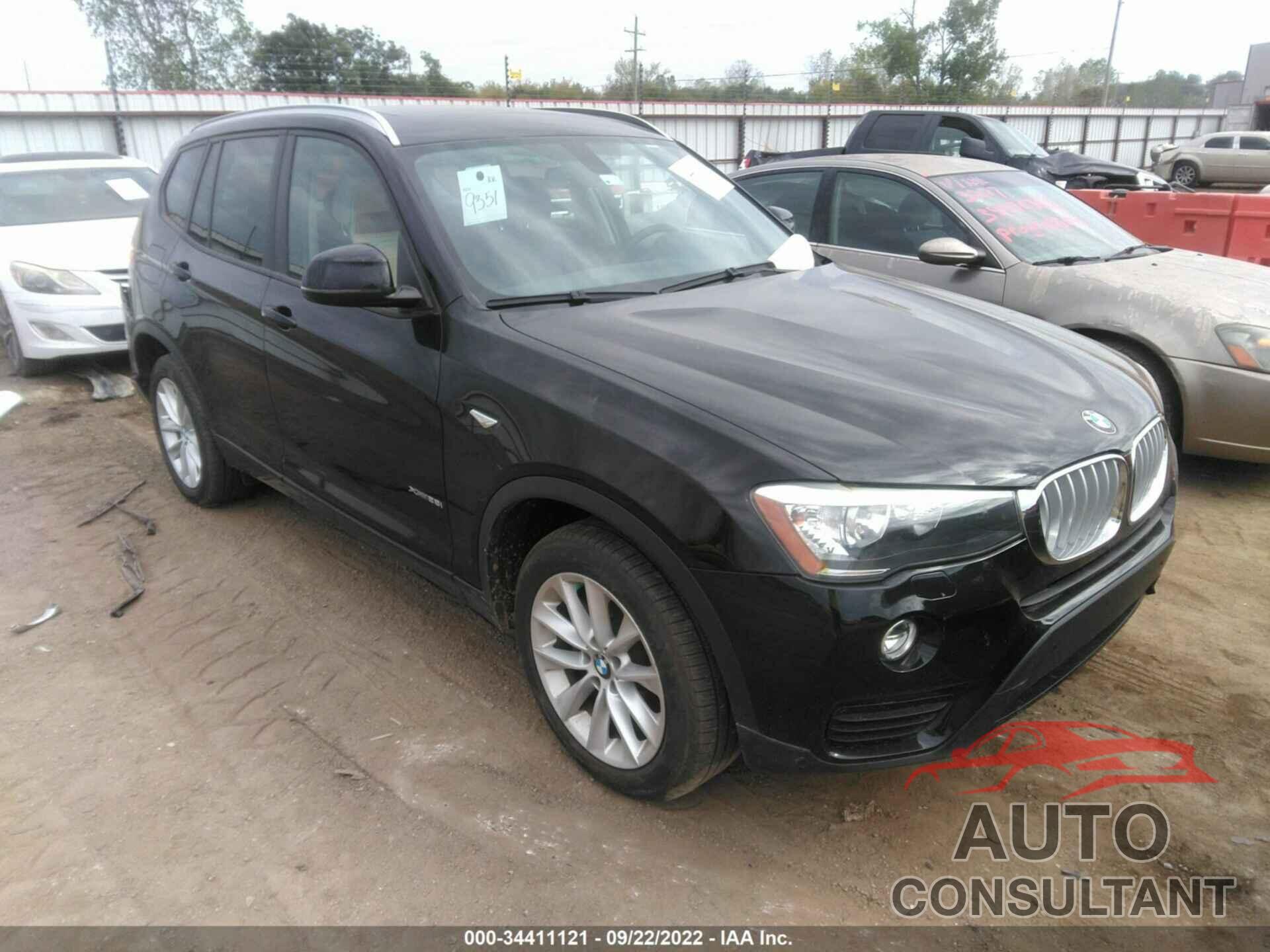 BMW X3 2017 - 5UXWX9C50H0T01749