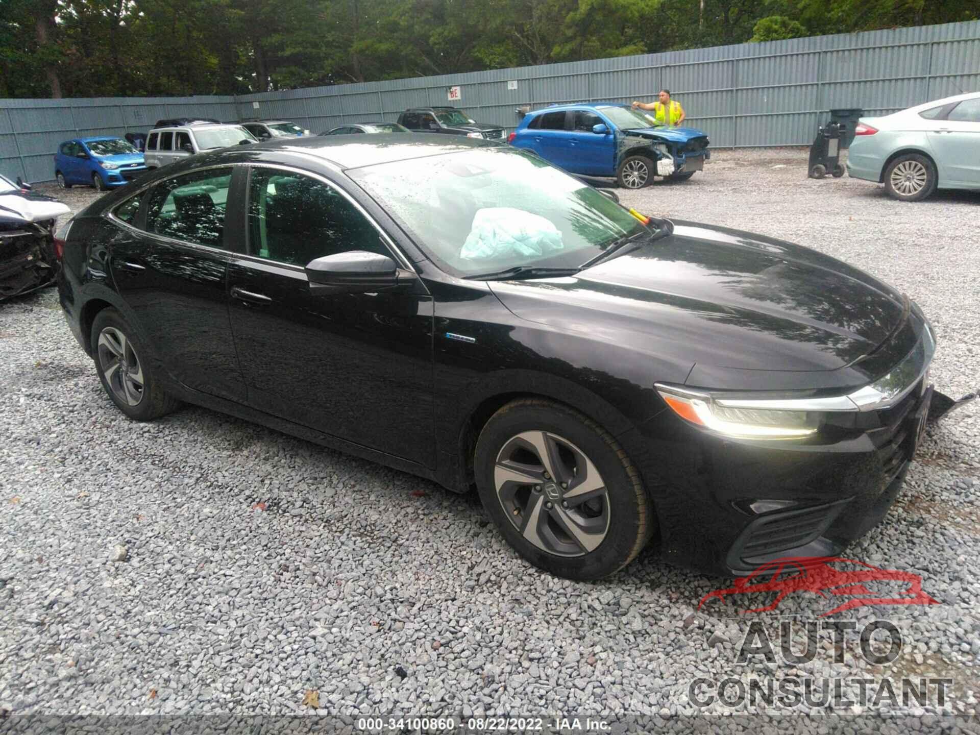 HONDA INSIGHT 2019 - 19XZE4F57KE029721