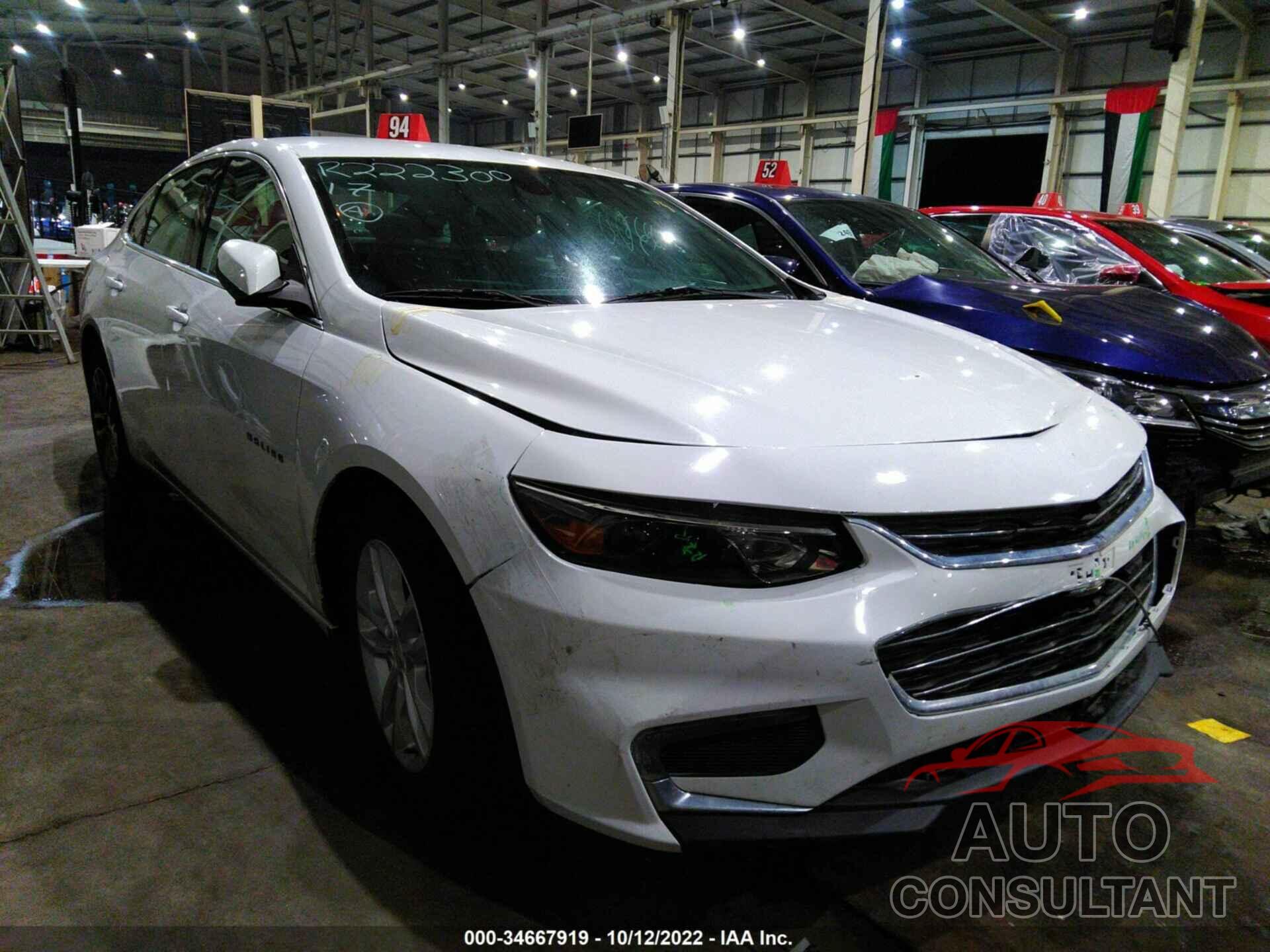 CHEVROLET MALIBU 2017 - 000ZE5ST6HF115121