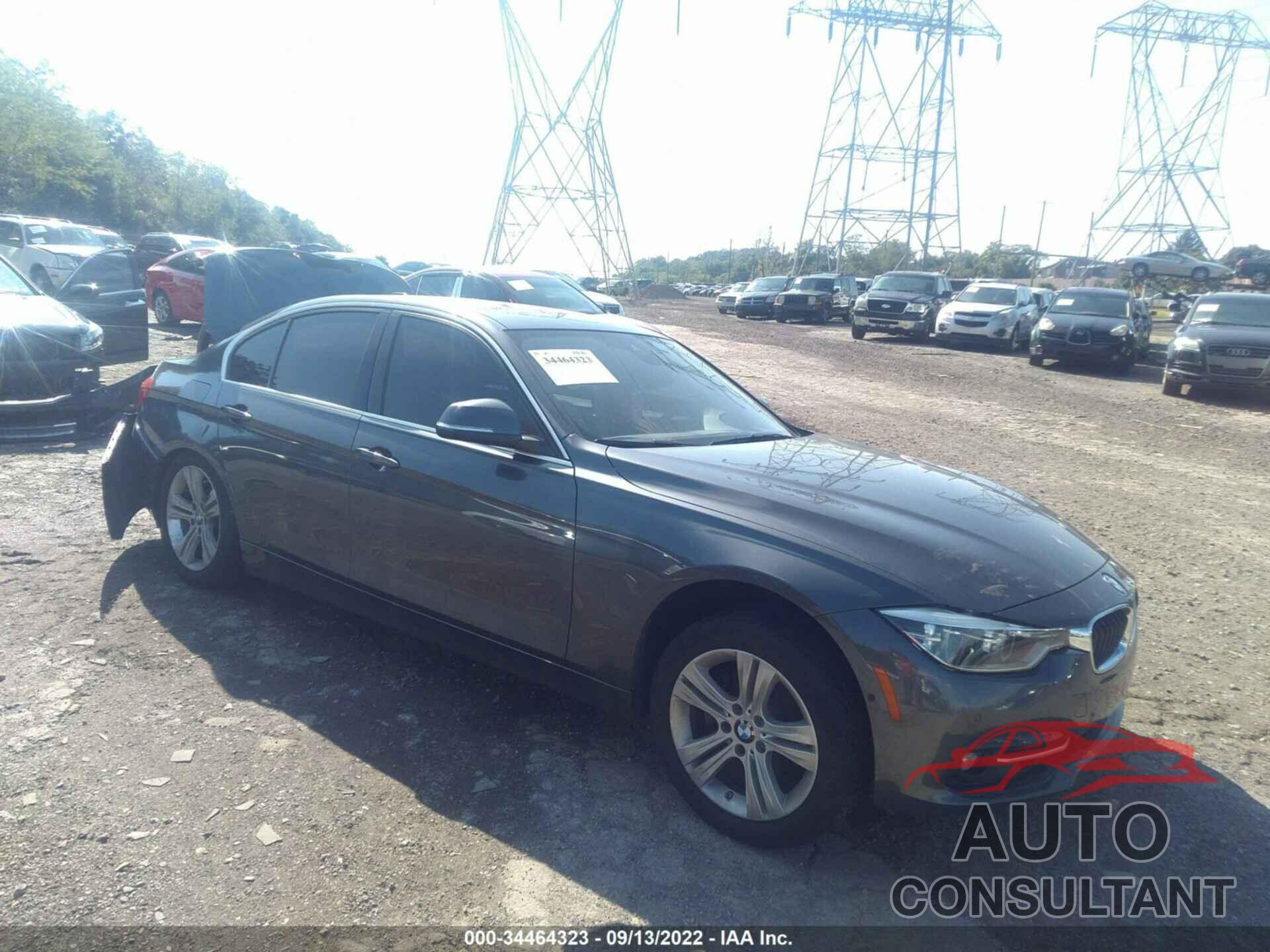 BMW 3 SERIES 2017 - WBA8D9C54HK678024