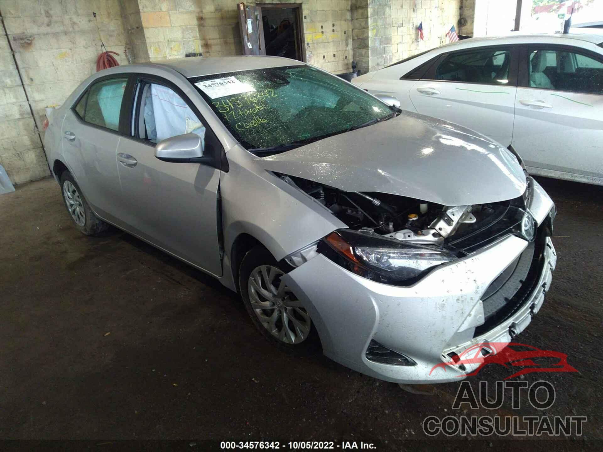 TOYOTA COROLLA 2017 - 2T1BURHE0HC783355