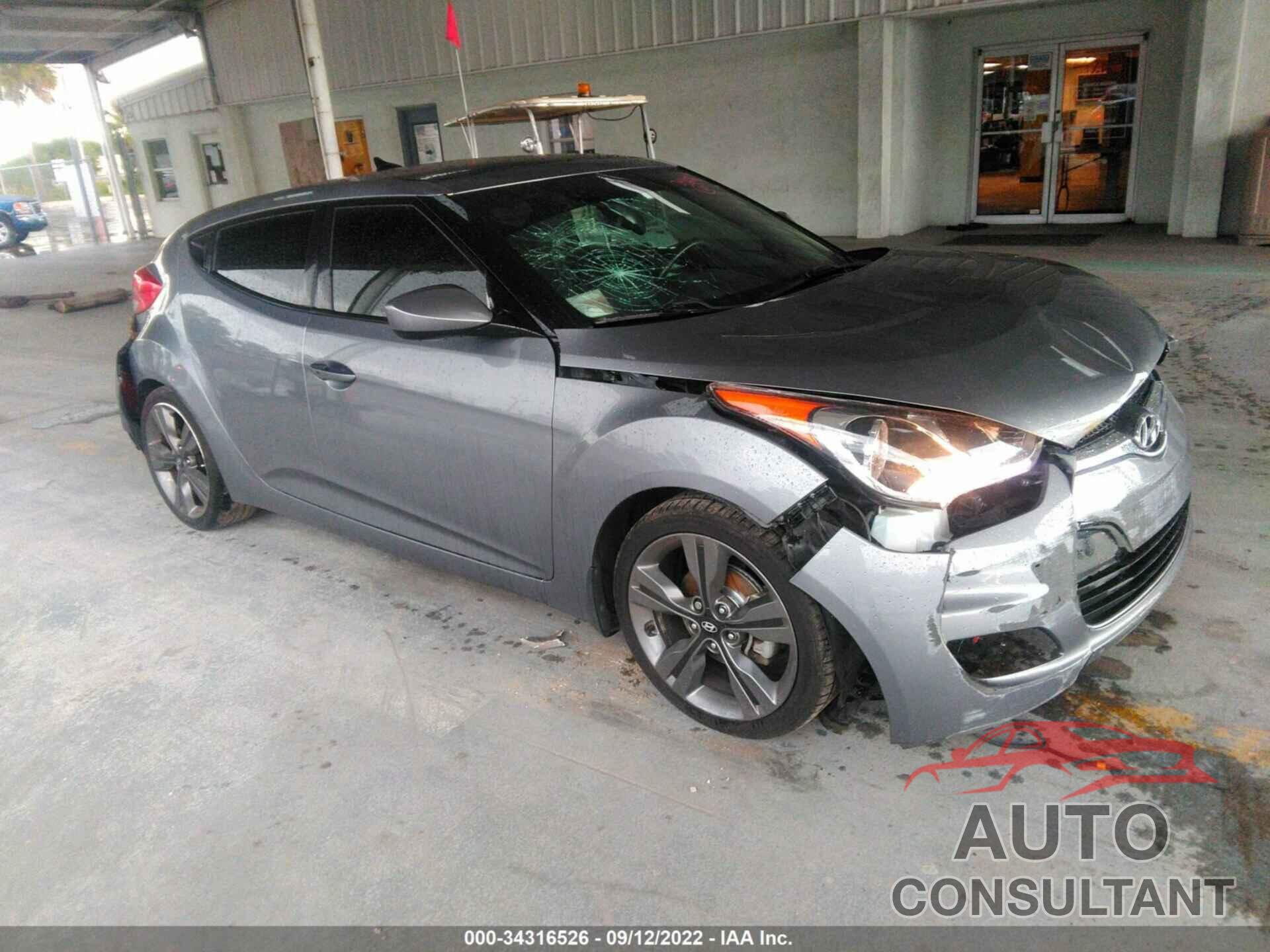 HYUNDAI VELOSTER 2017 - KMHTC6AD9HU317123