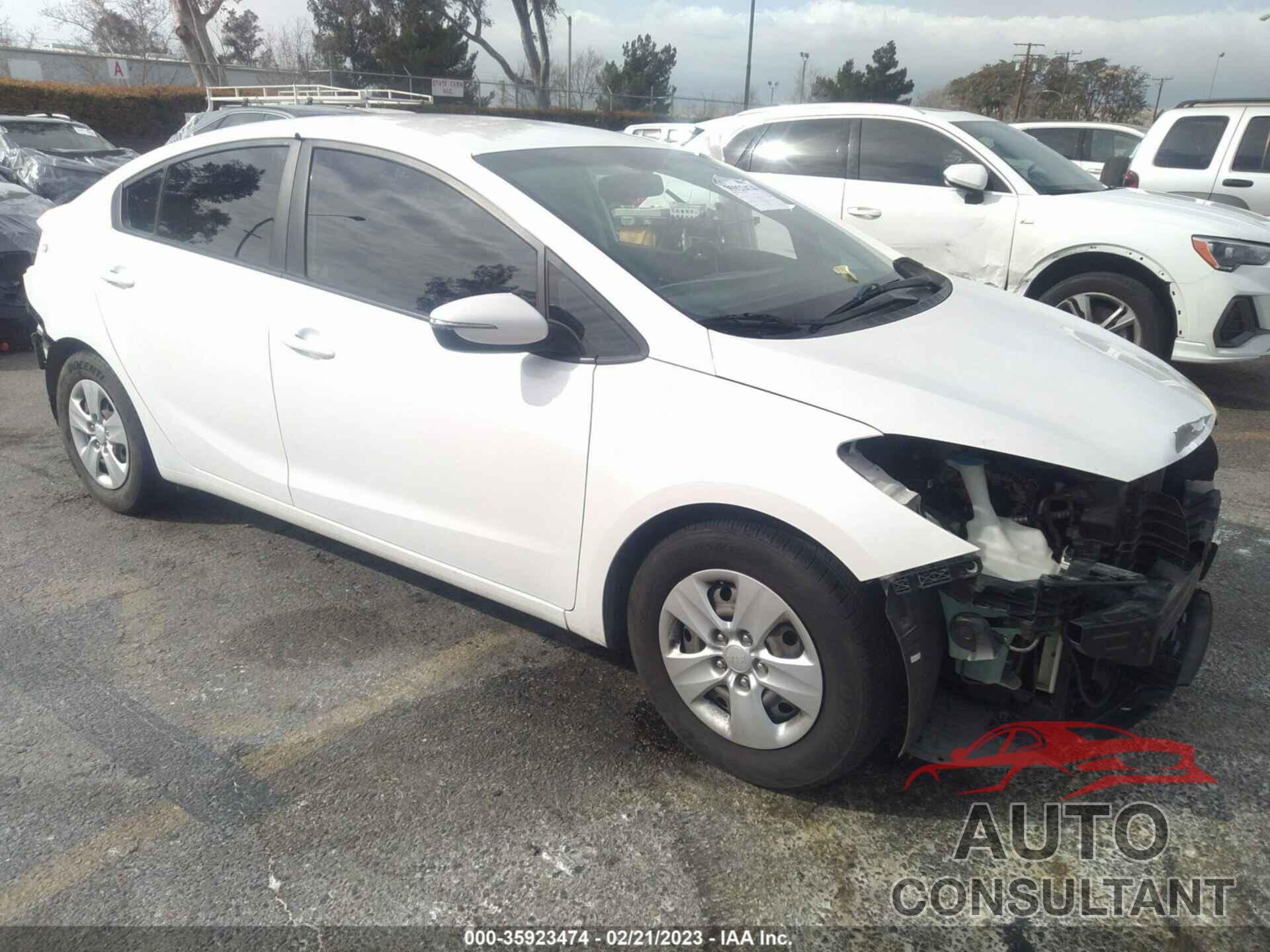 KIA FORTE 2016 - KNAFX4A68G5498006