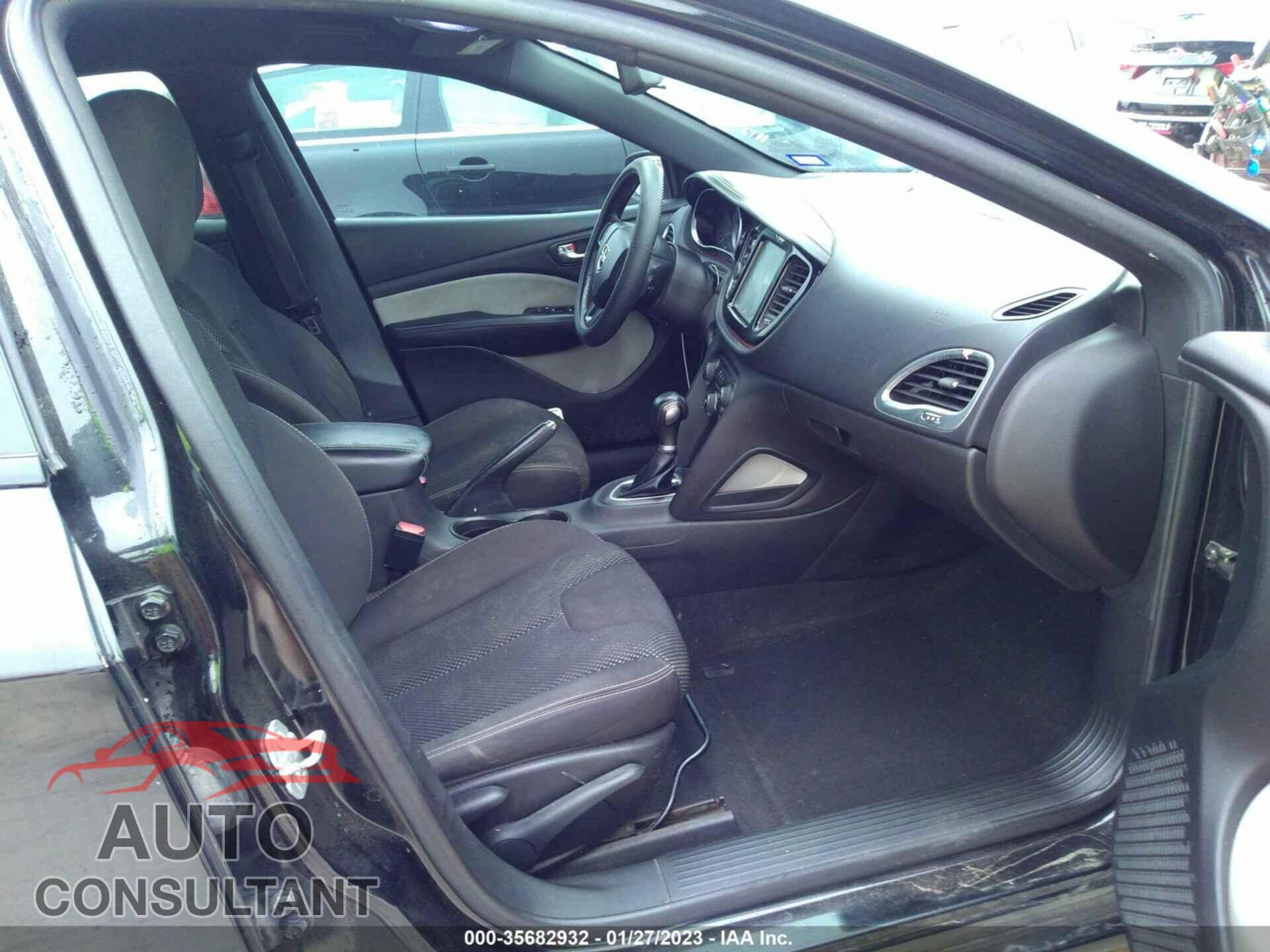 DODGE DART 2015 - 1C3CDFBB4FD126628