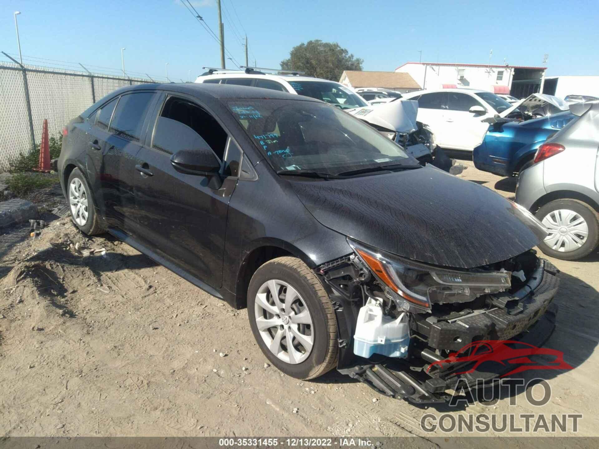 TOYOTA COROLLA 2021 - JTDEPMAE1MJ119484