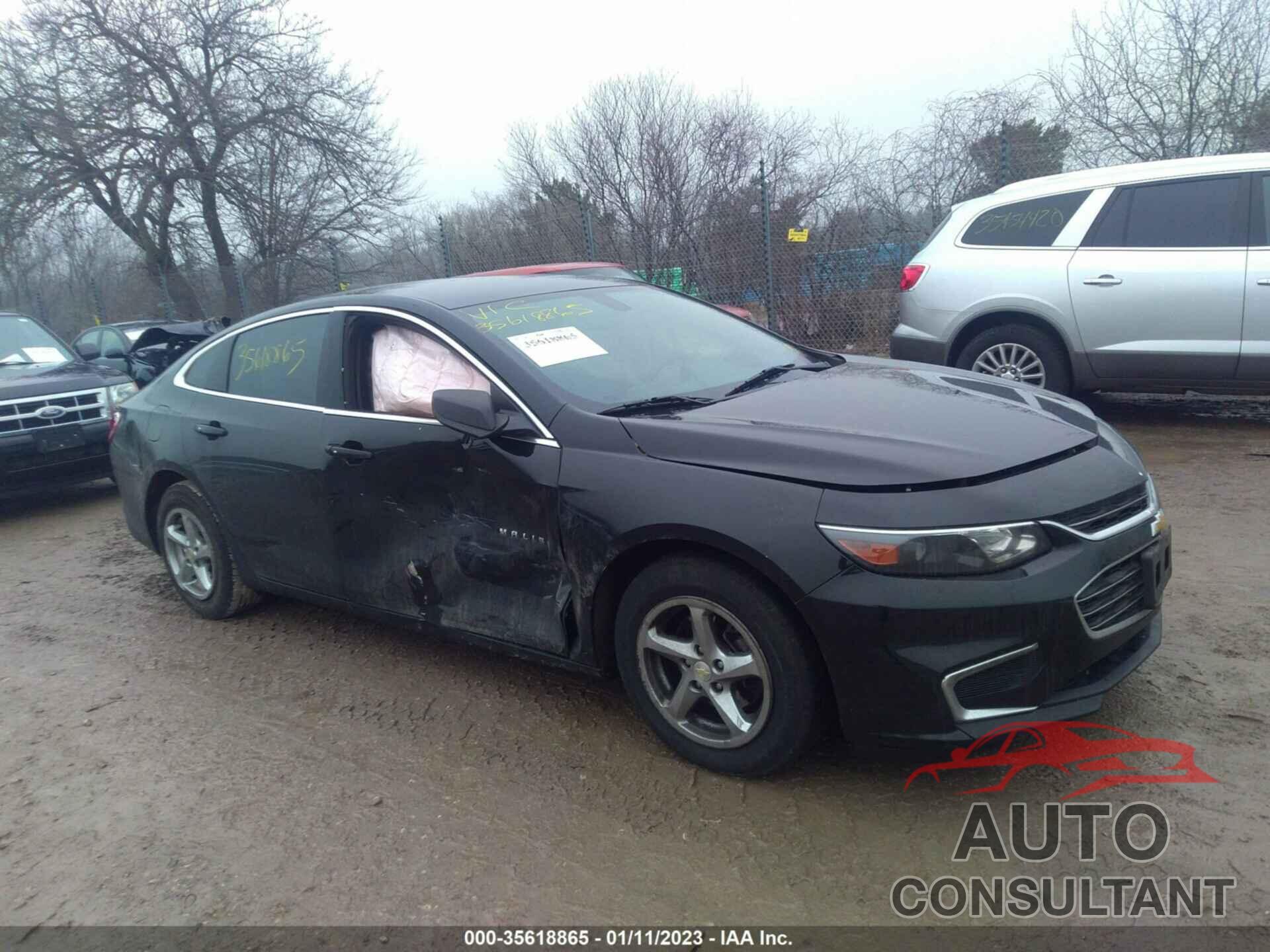 CHEVROLET MALIBU 2017 - 1G1ZB5STXHF145294