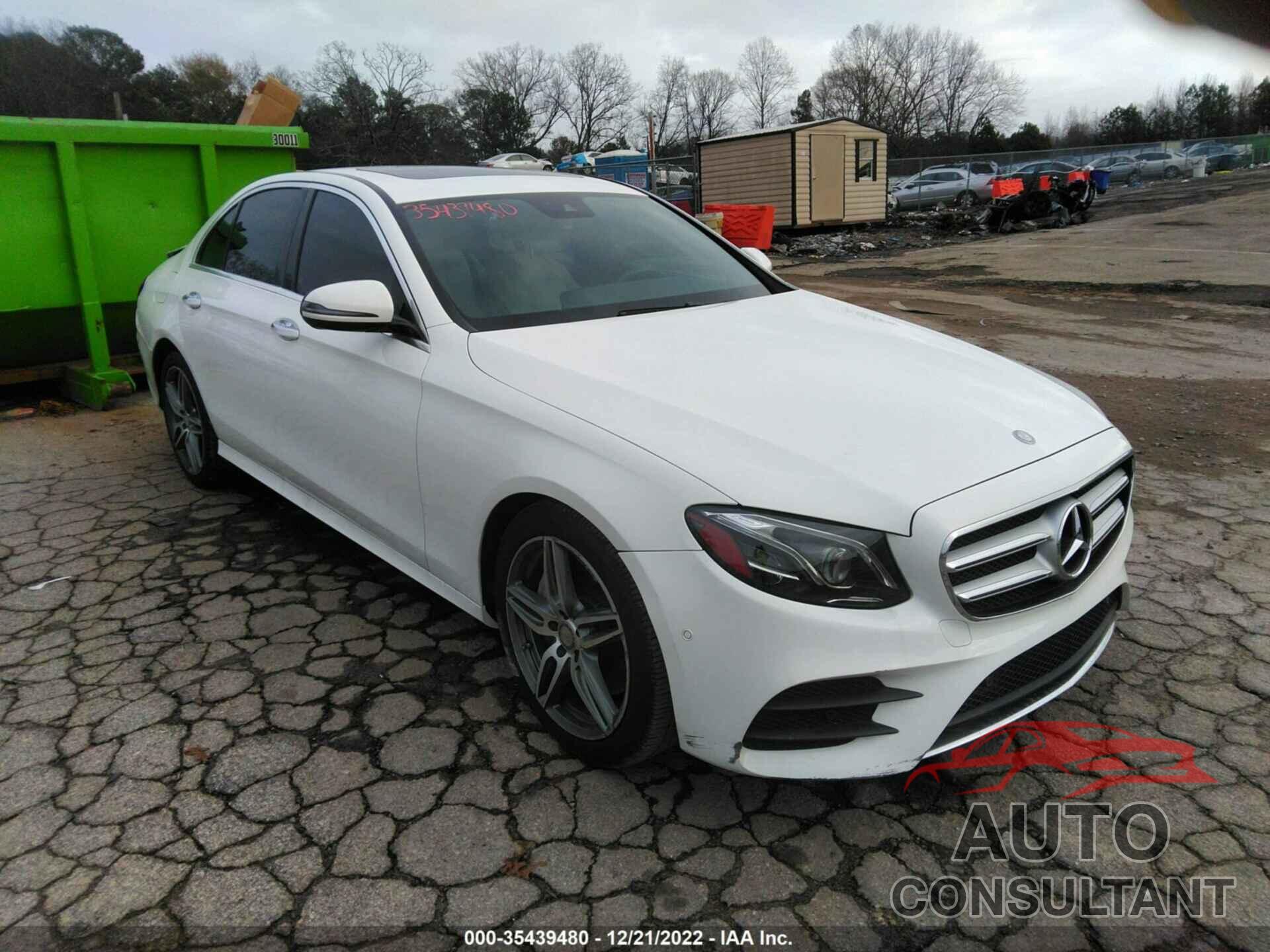 MERCEDES-BENZ E-CLASS 2017 - WDDZF4JB7HA214704