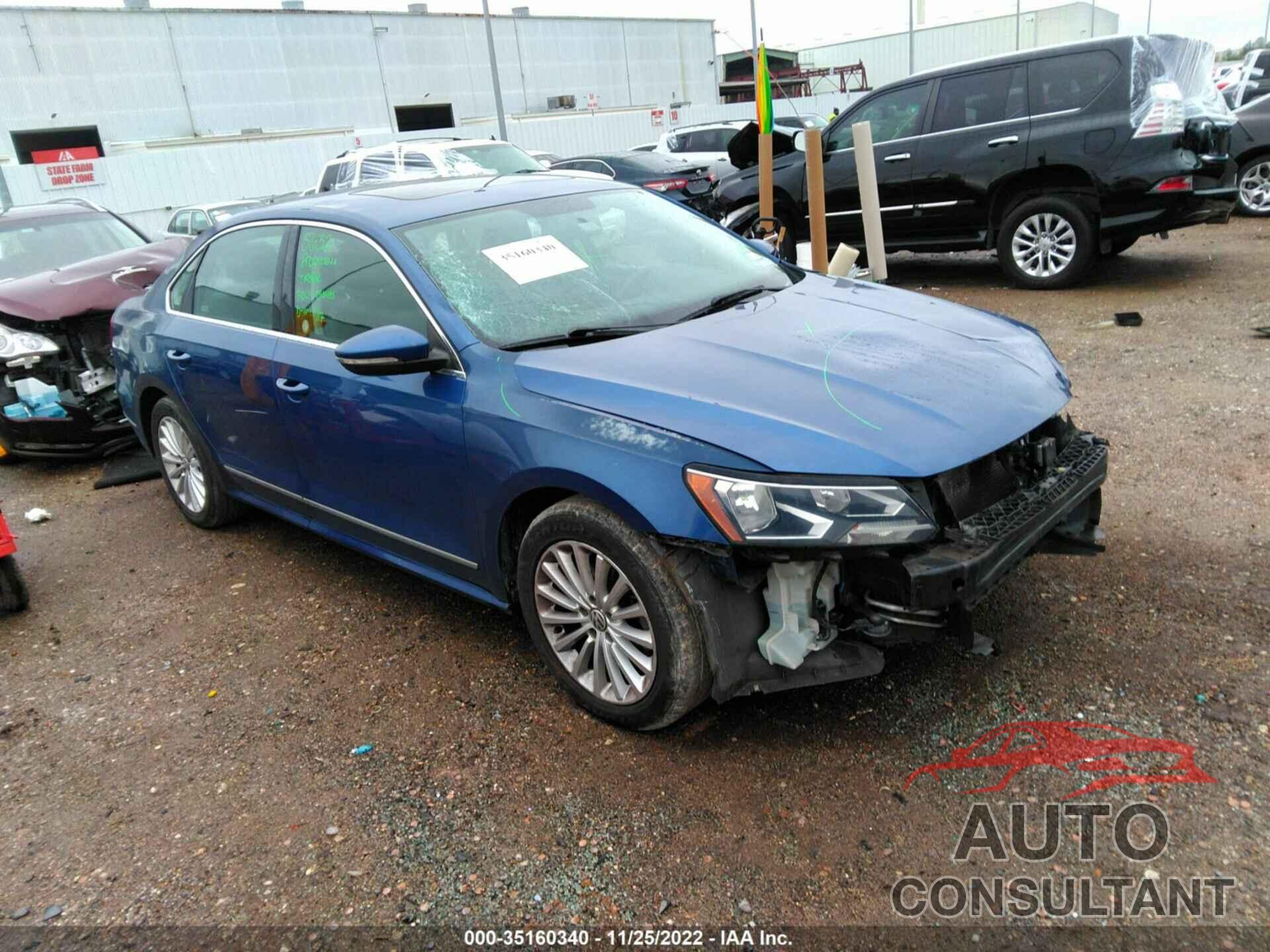 VOLKSWAGEN PASSAT 2016 - 1VWBT7A37GC009513