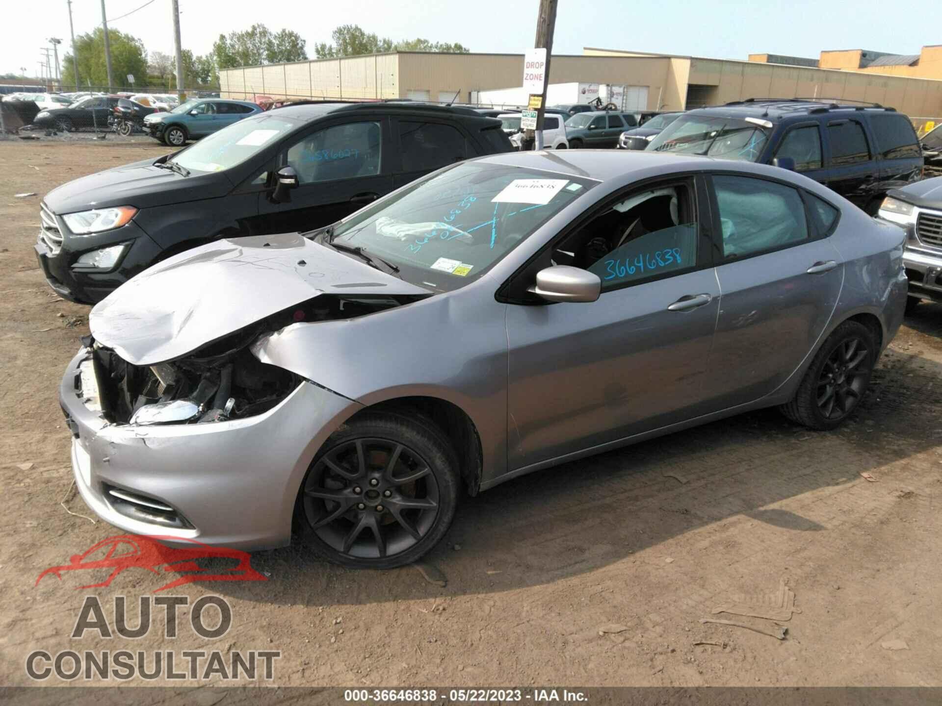 DODGE DART 2015 - 1C3CDFAA4FD421107