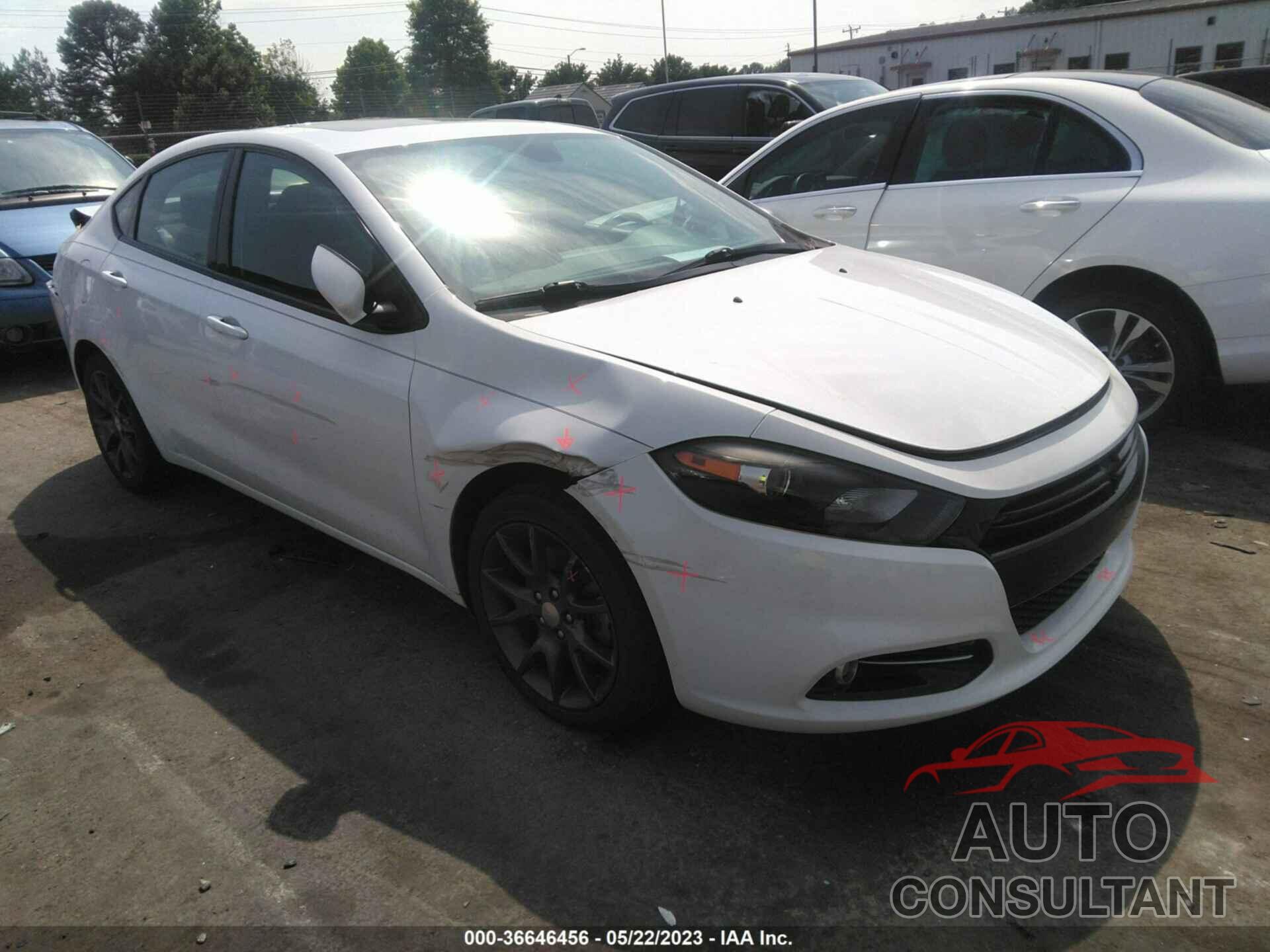 DODGE DART 2016 - 1C3CDFFA2GD818521