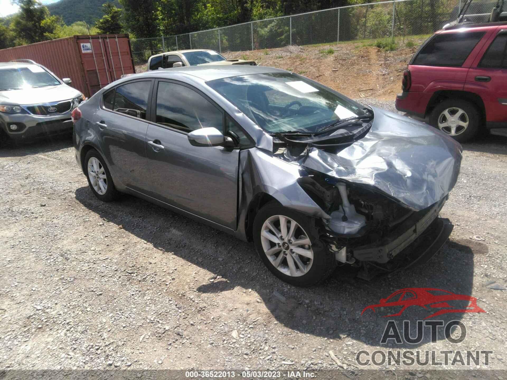 KIA FORTE 2017 - 3KPFL4A70HE054874