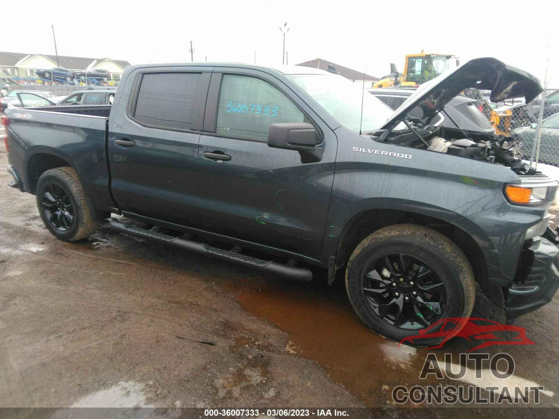 CHEVROLET SILVERADO 1500 2021 - 1GCPYBEK1MZ408473