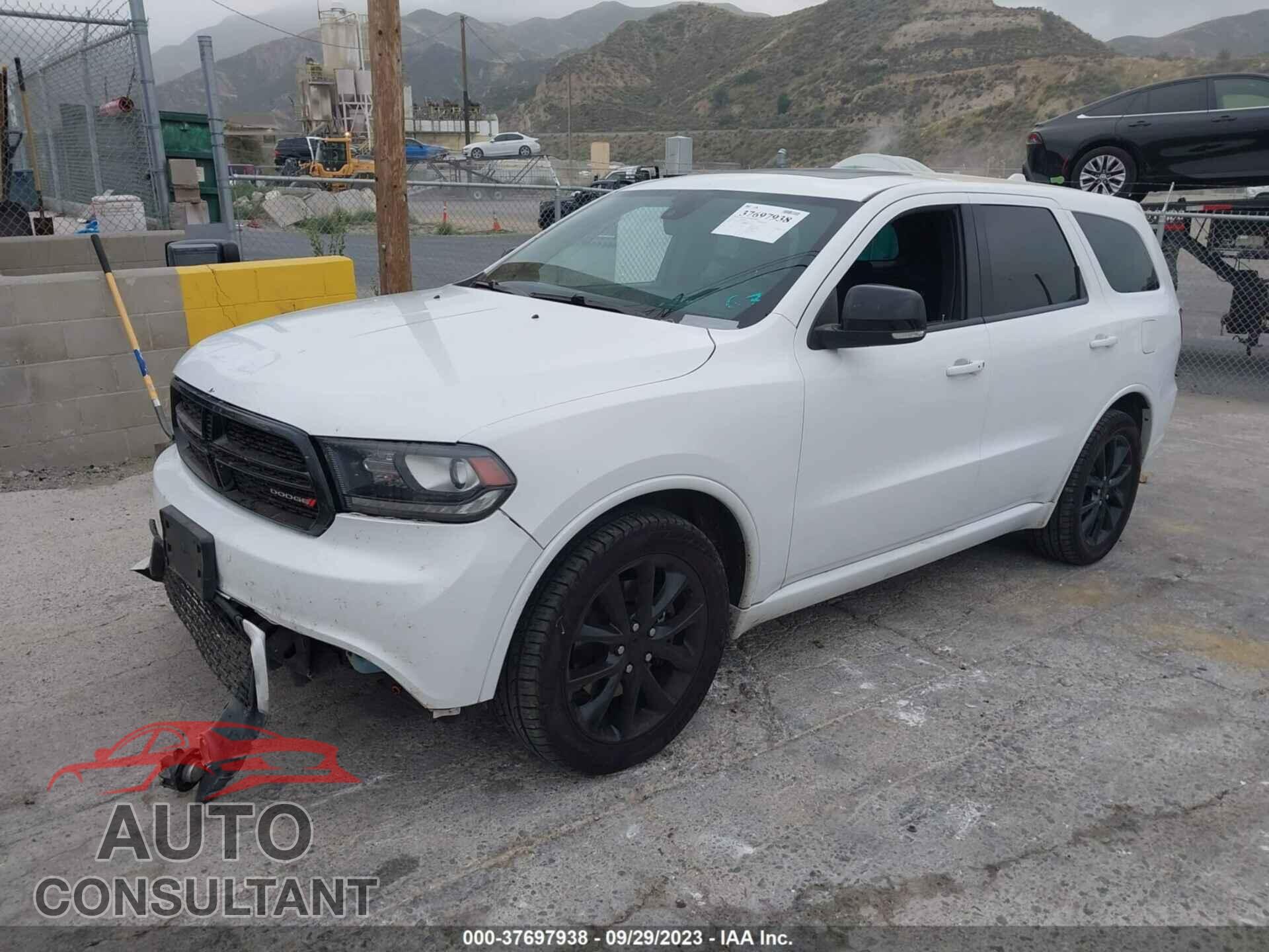 DODGE DURANGO 2017 - 1C4SDJCT7HC953923