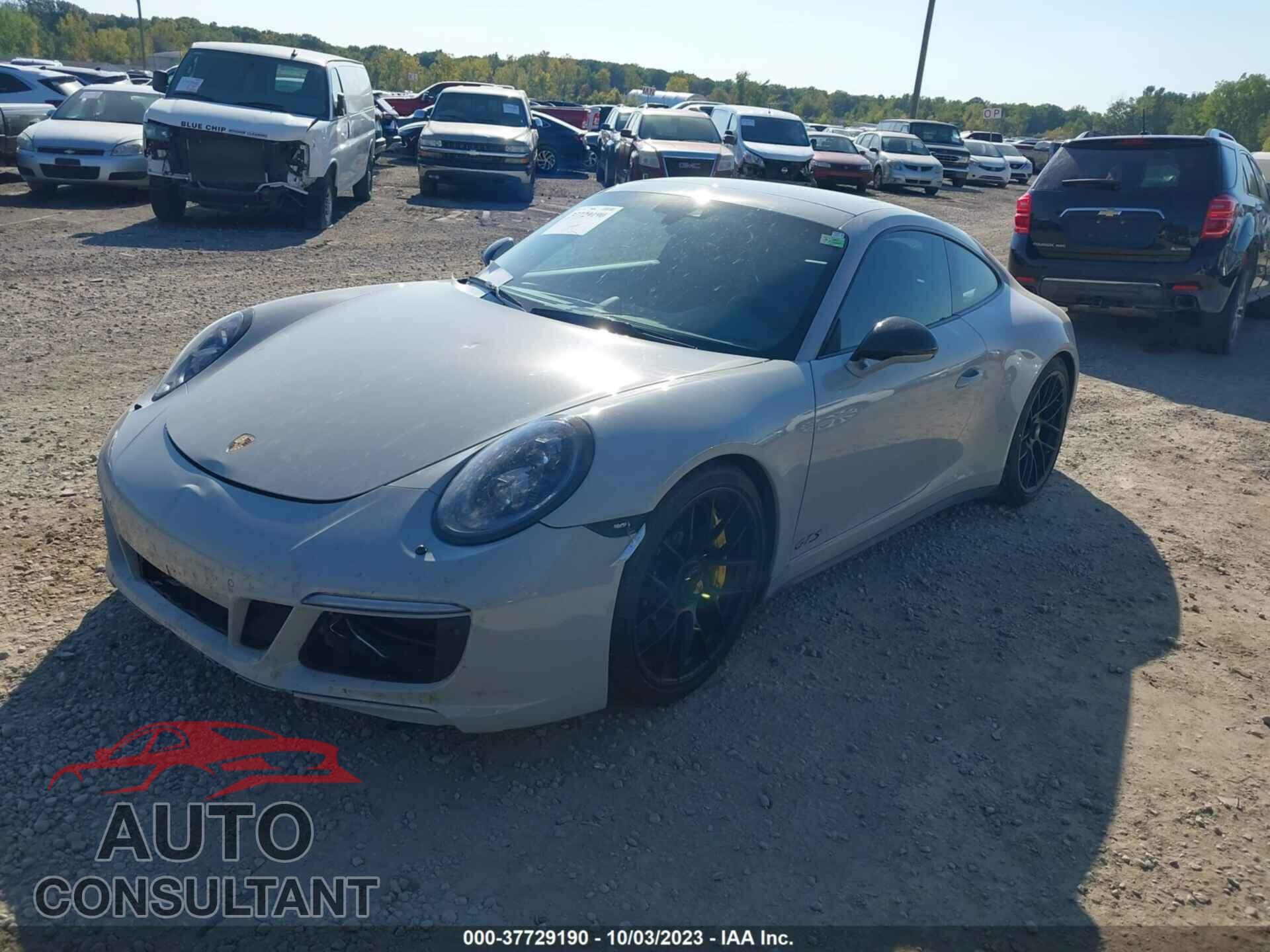 PORSCHE 911 2018 - WP0AB2A97JS122142