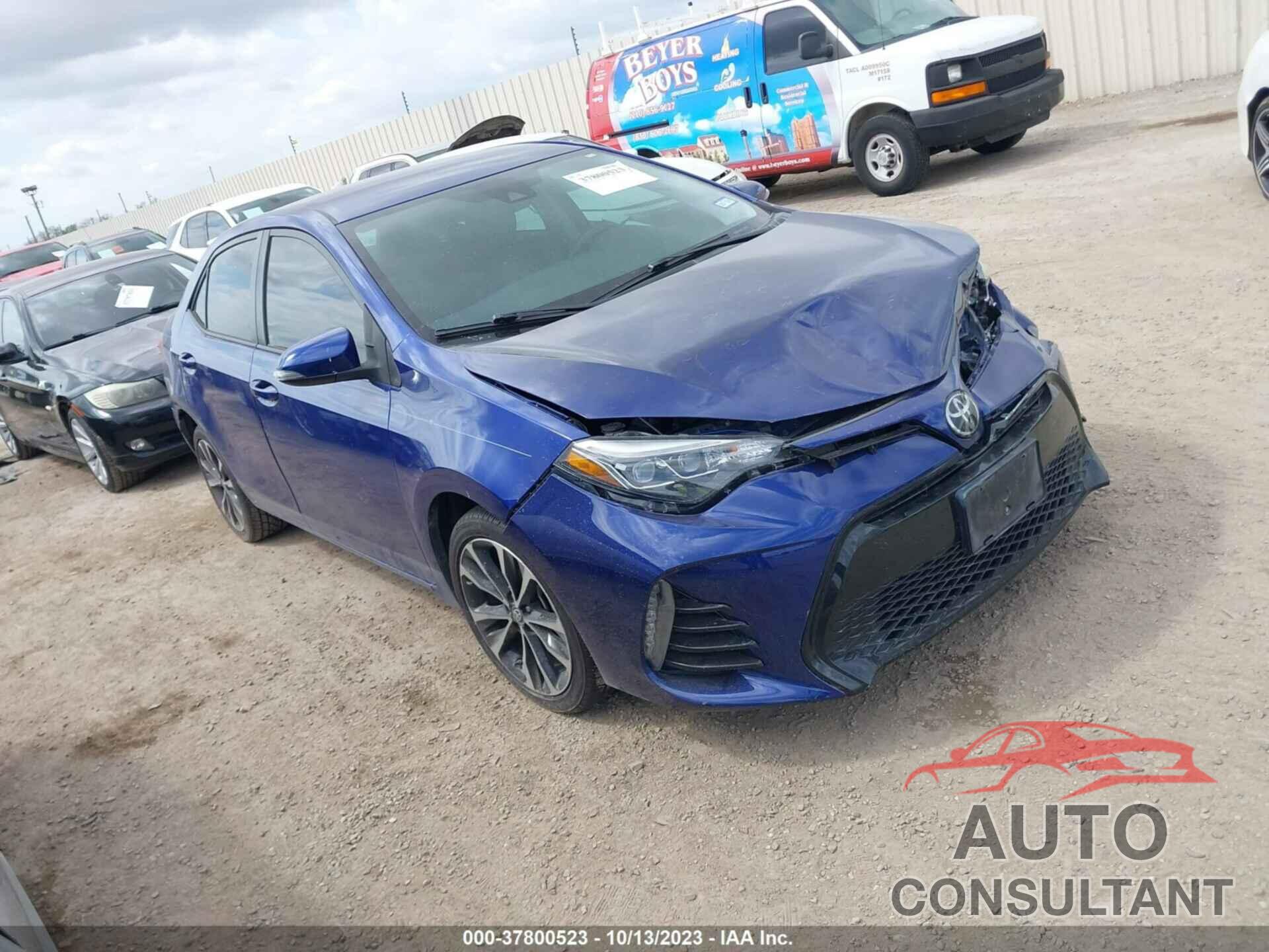 TOYOTA COROLLA 2018 - 5YFBURHE6JP738491
