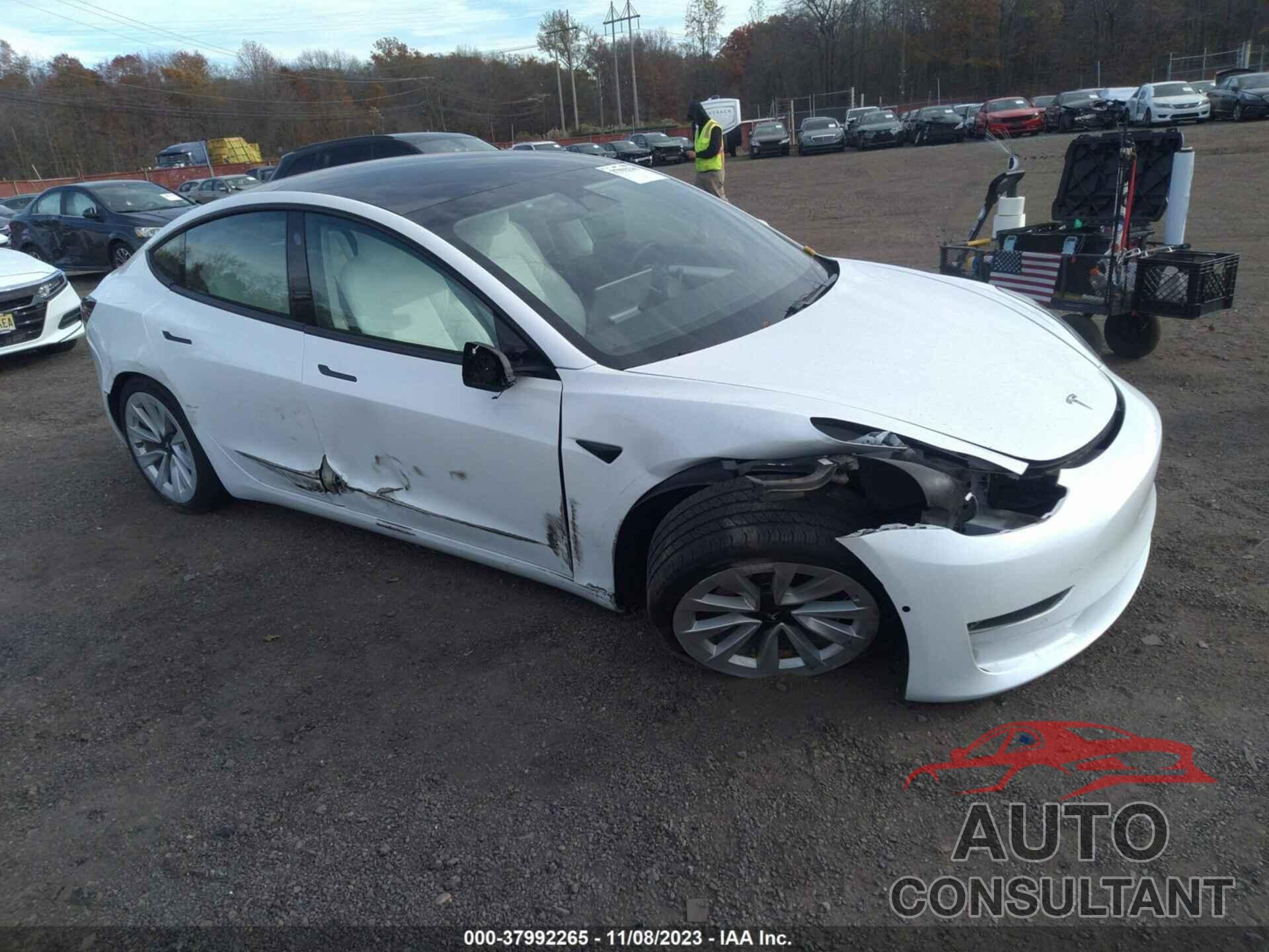 TESLA MODEL 3 2021 - 5YJ3E1EB2MF049044