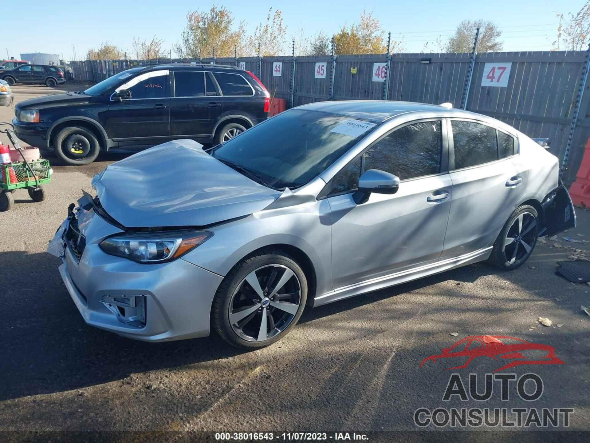 SUBARU IMPREZA 2018 - 4S3GKAK68J3602936