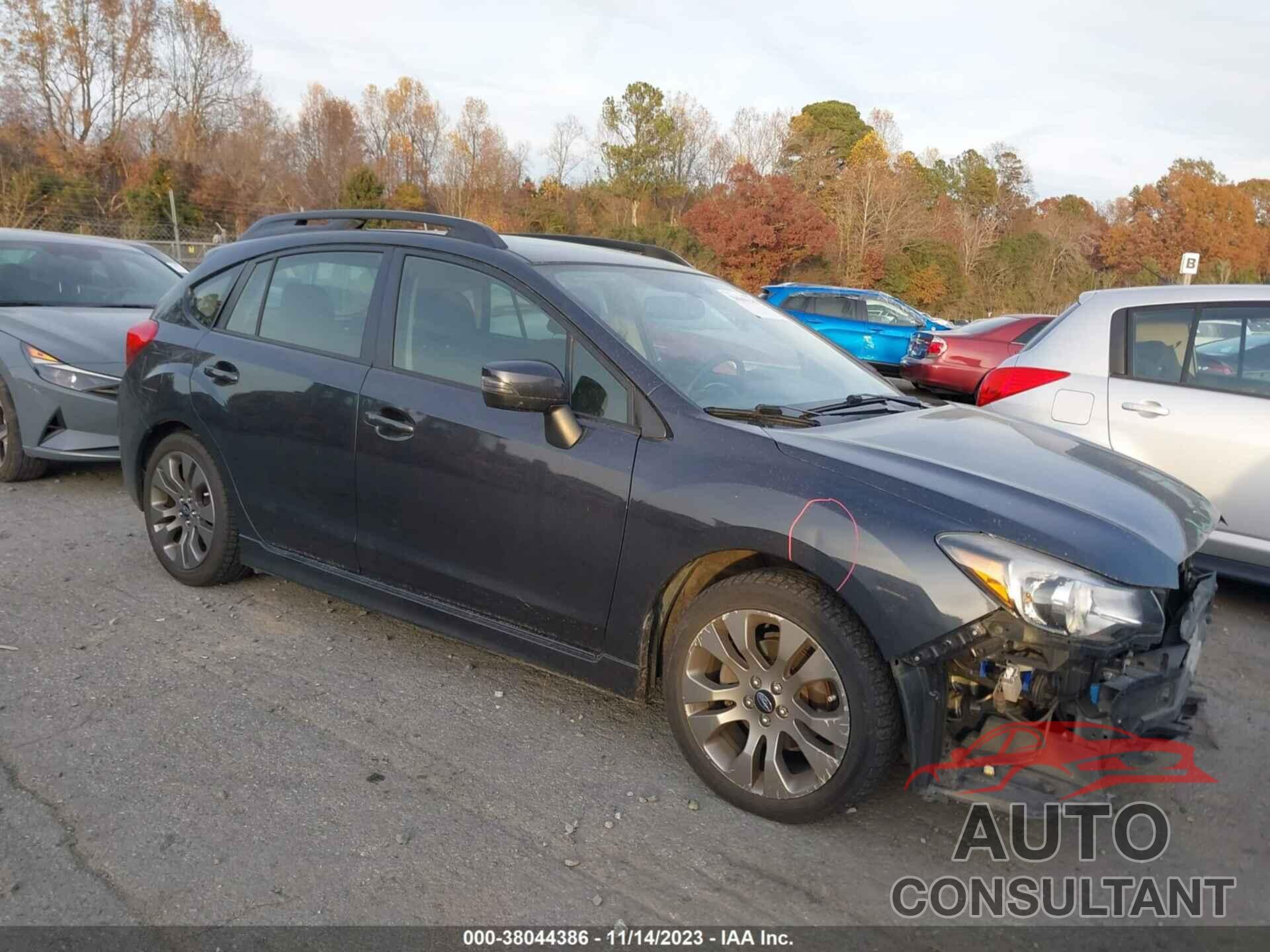 SUBARU IMPREZA WAGON 2016 - JF1GPAP66G8222618