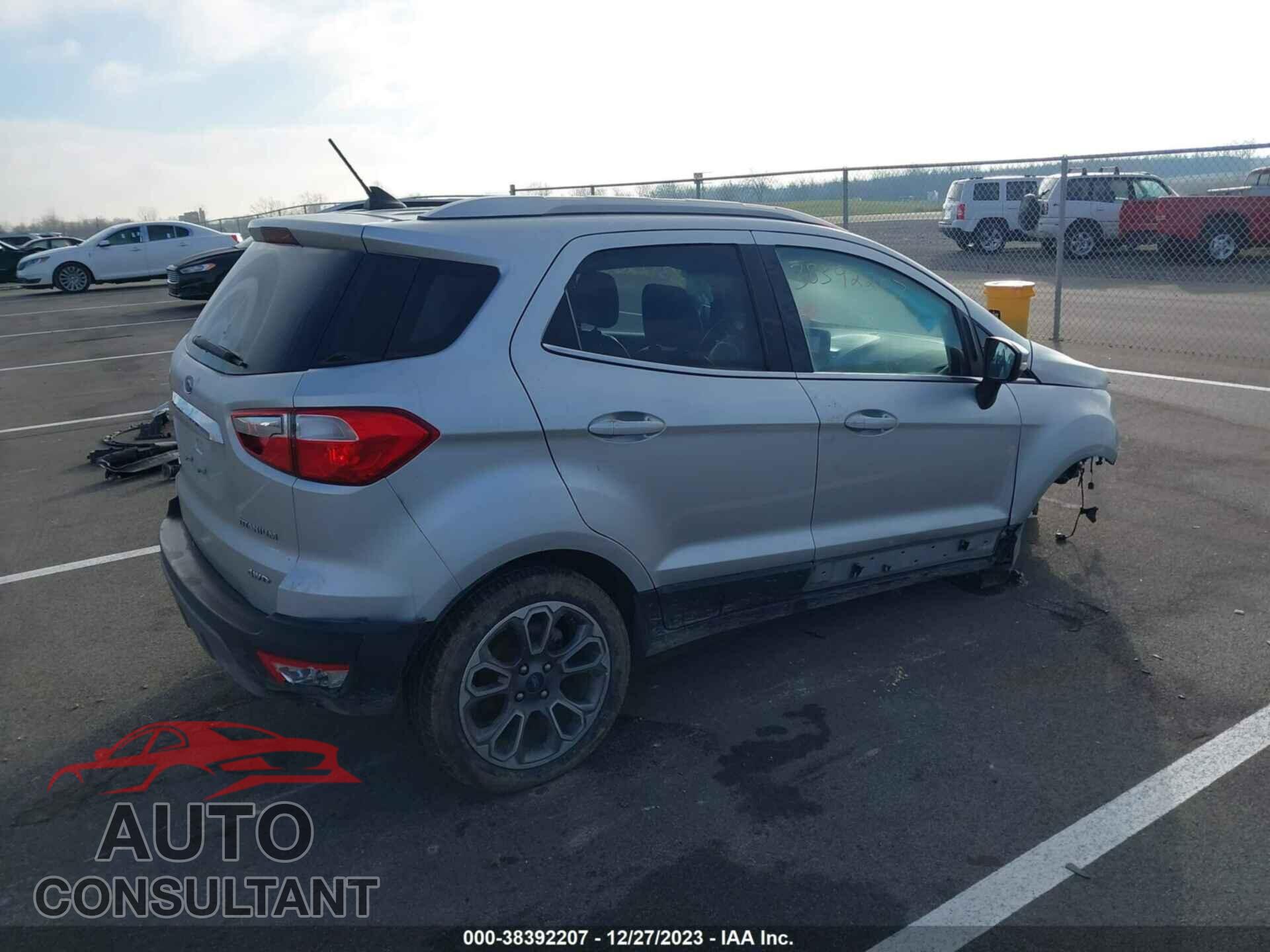 FORD ECOSPORT 2020 - MAJ6S3KL1LC346113