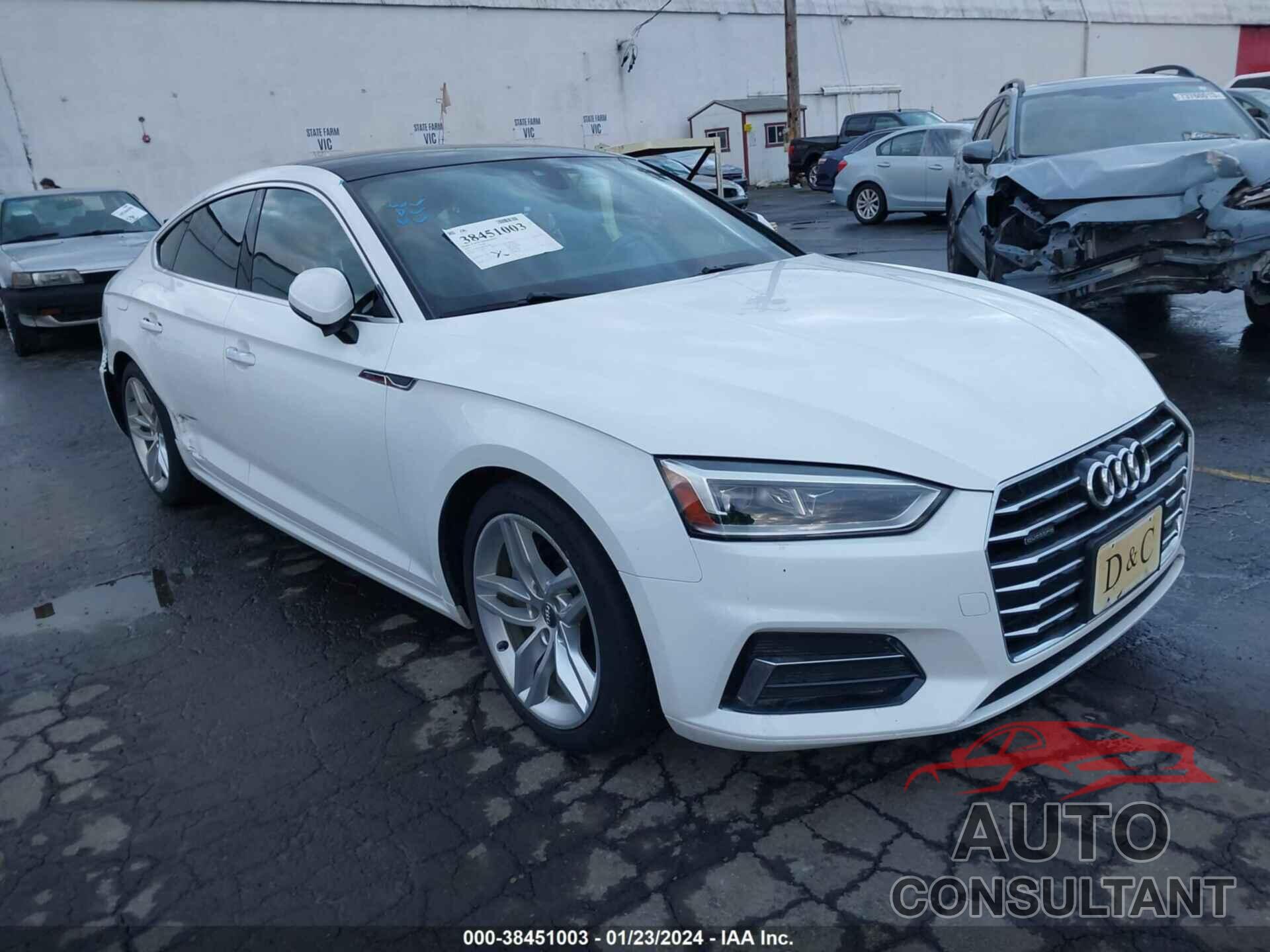 AUDI A5 2019 - WAUANCF50KA054984