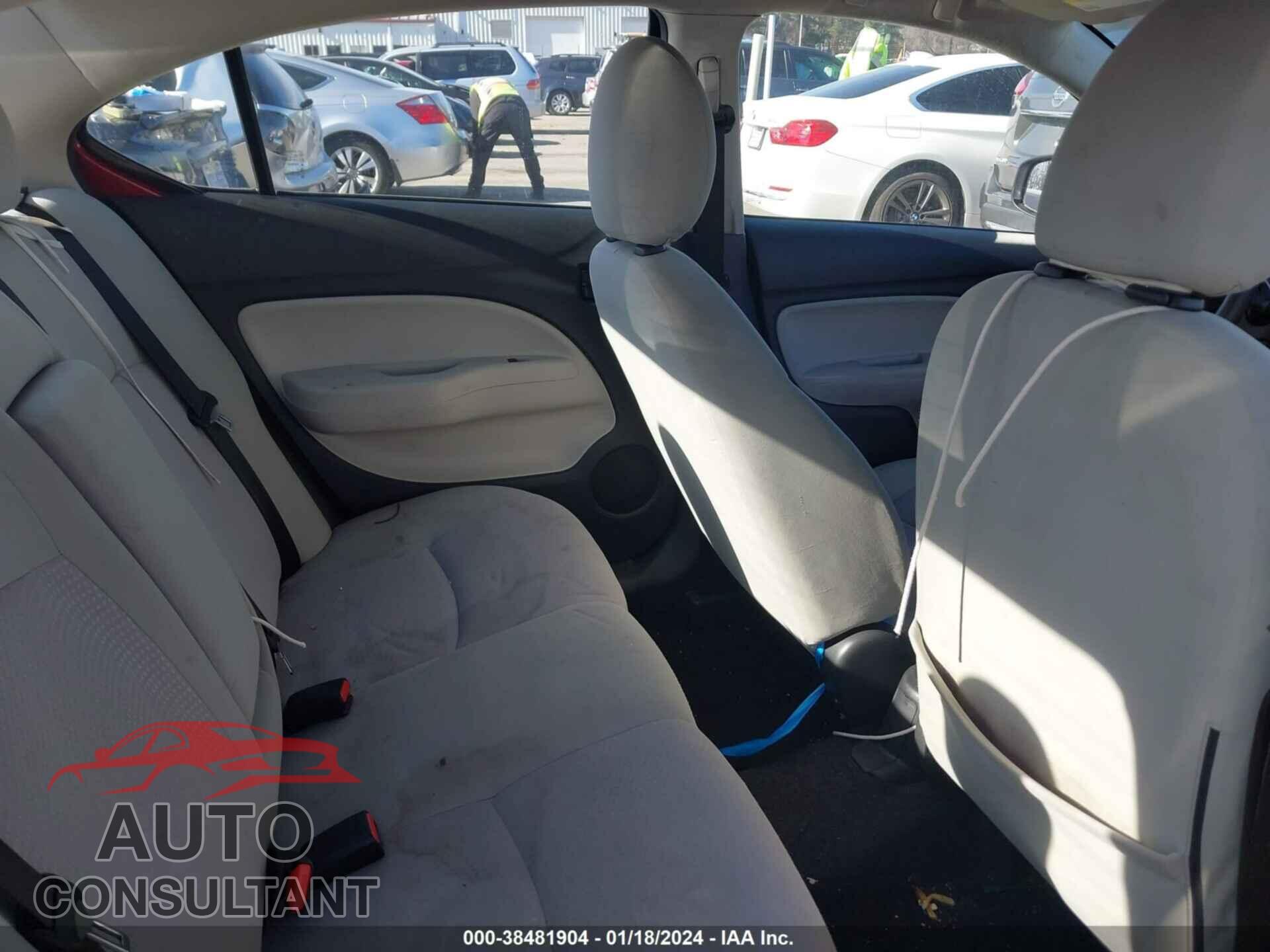 MITSUBISHI MIRAGE 2019 - ML32F3FJ8KHF11183