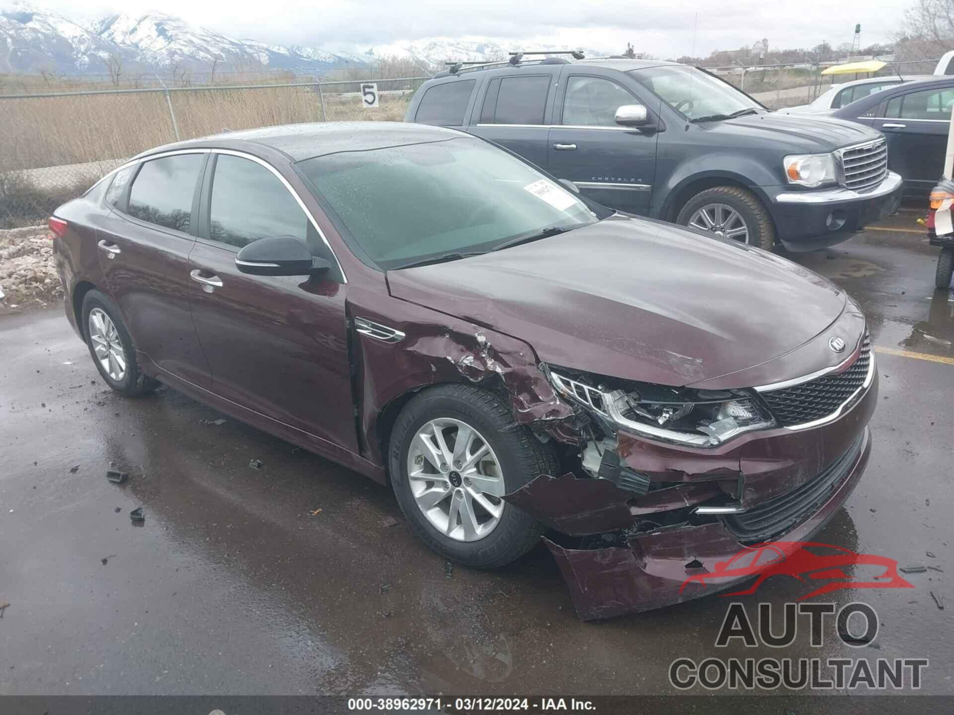 KIA OPTIMA 2018 - 5XXGT4L31JG196338