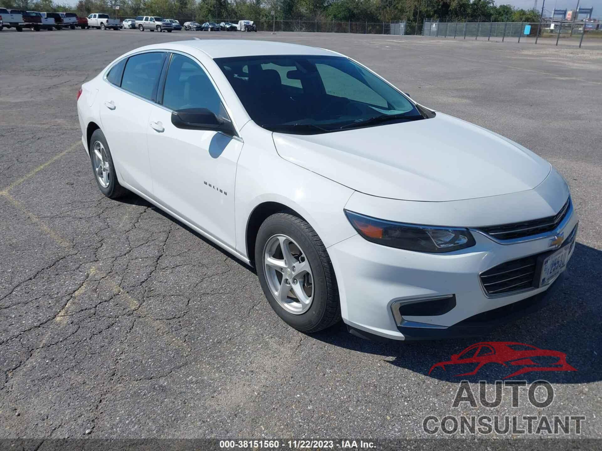 CHEVROLET MALIBU 2018 - 1G1ZC5ST4JF119440